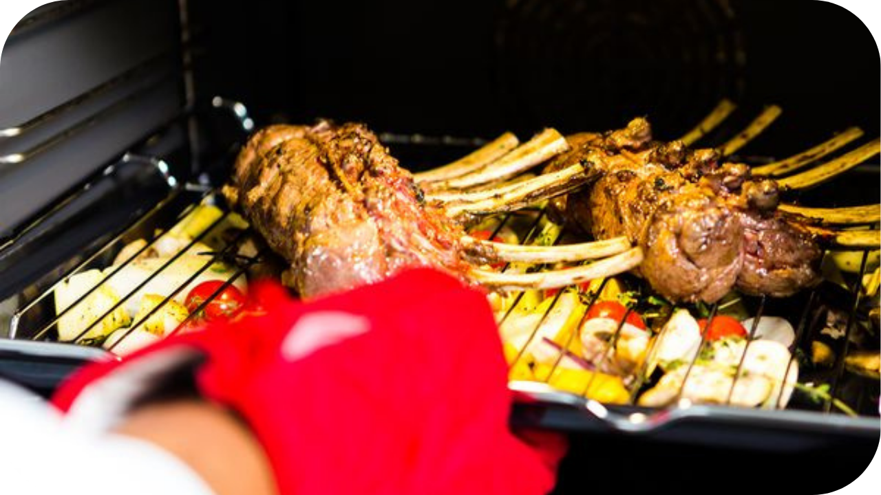 Lamb Racks for Easy Oven Roasting