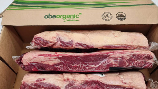 ethical meat certifications on packaged beef showing organic certified labels for traceable and sustainable sourcing