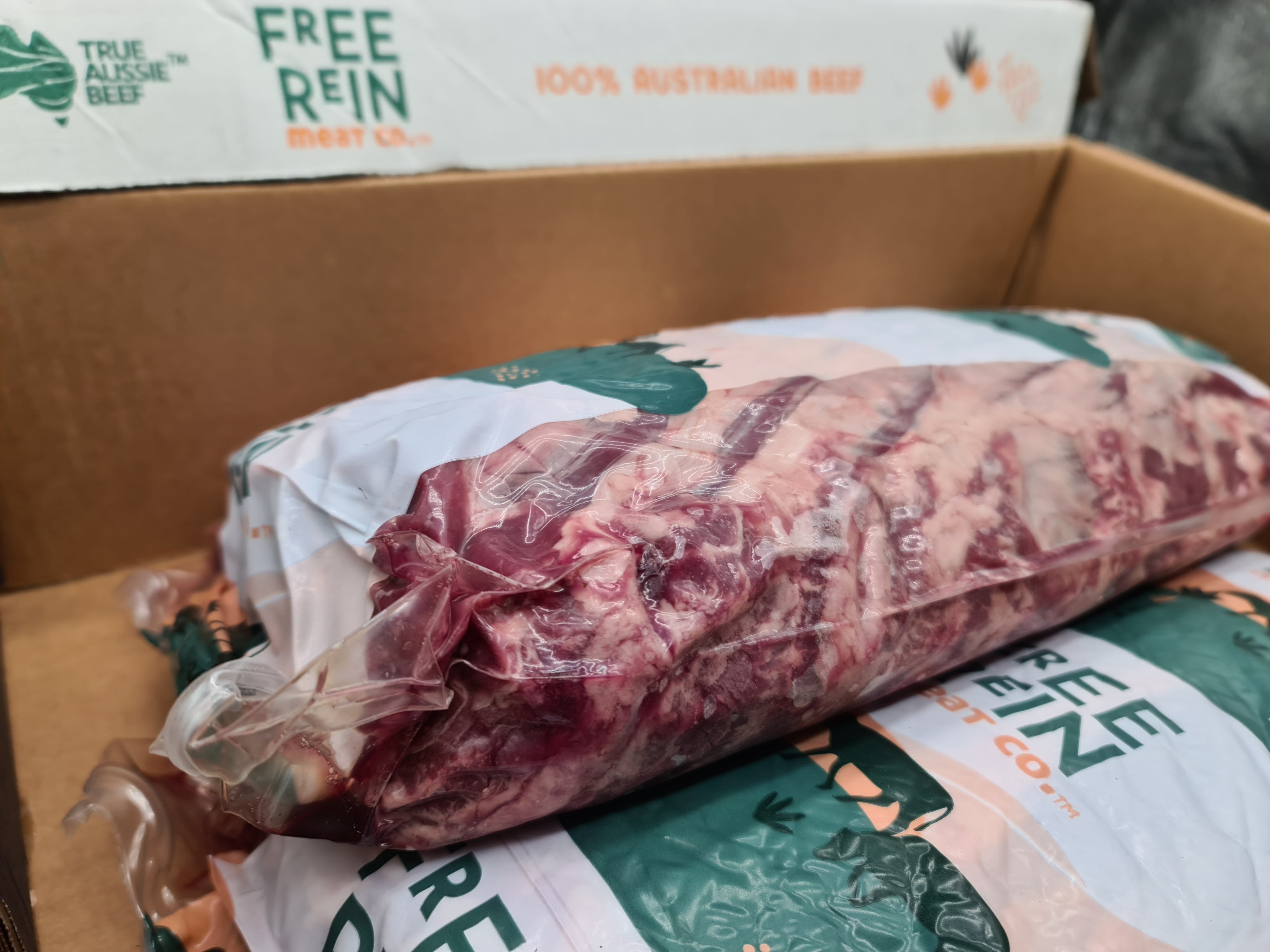 Free Rein Oven-Prepared Ribeye (Bone-in) $44/kg