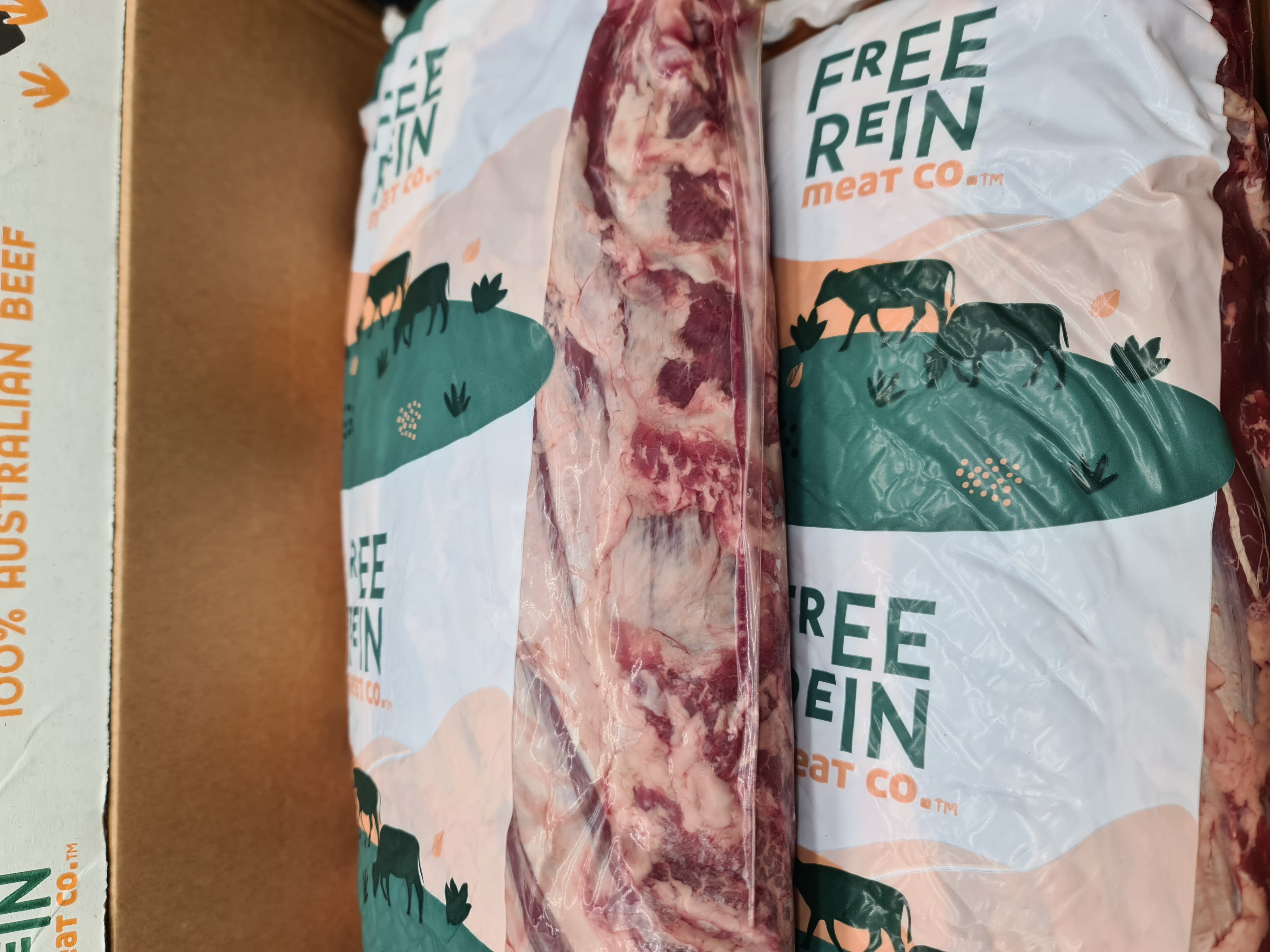 Free Rein Oven-Prepared Ribeye (Bone-in) $44/kg