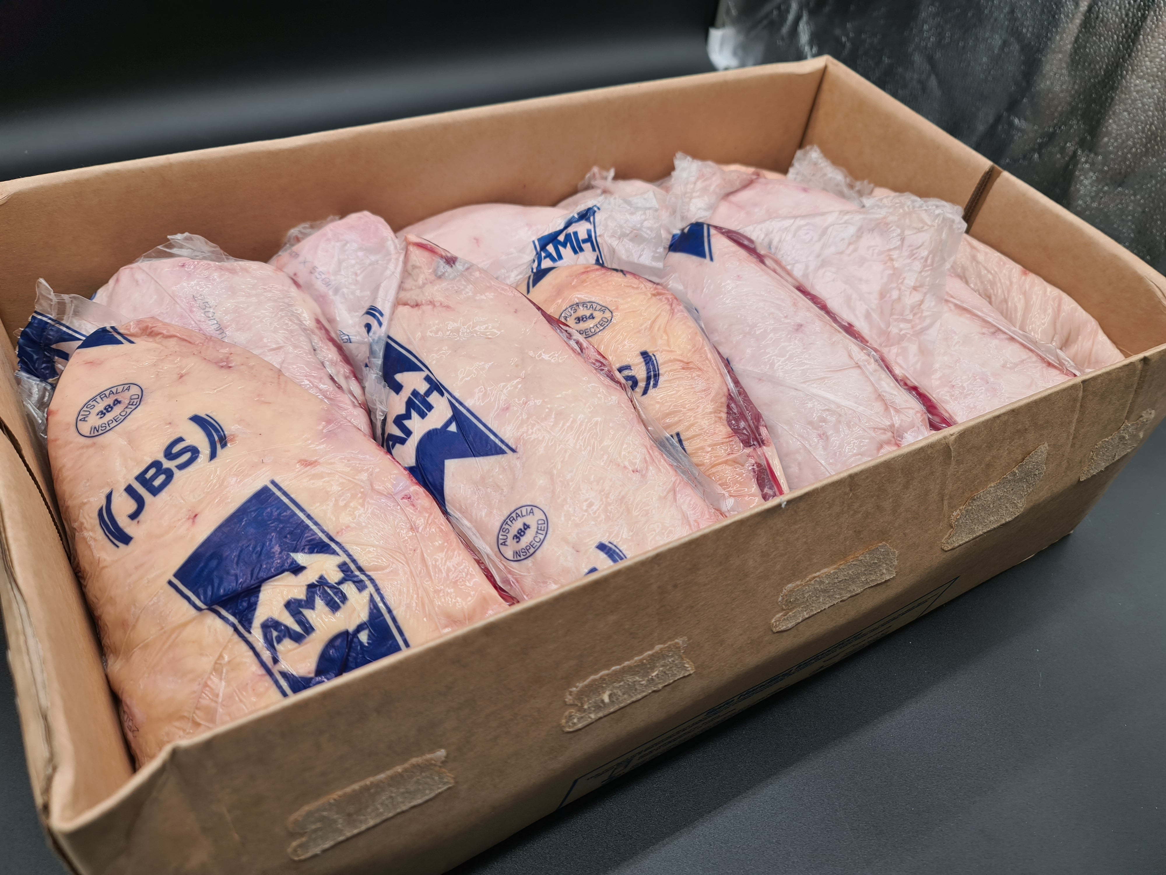 AMH Grass Fed Rump Caps $30/kg