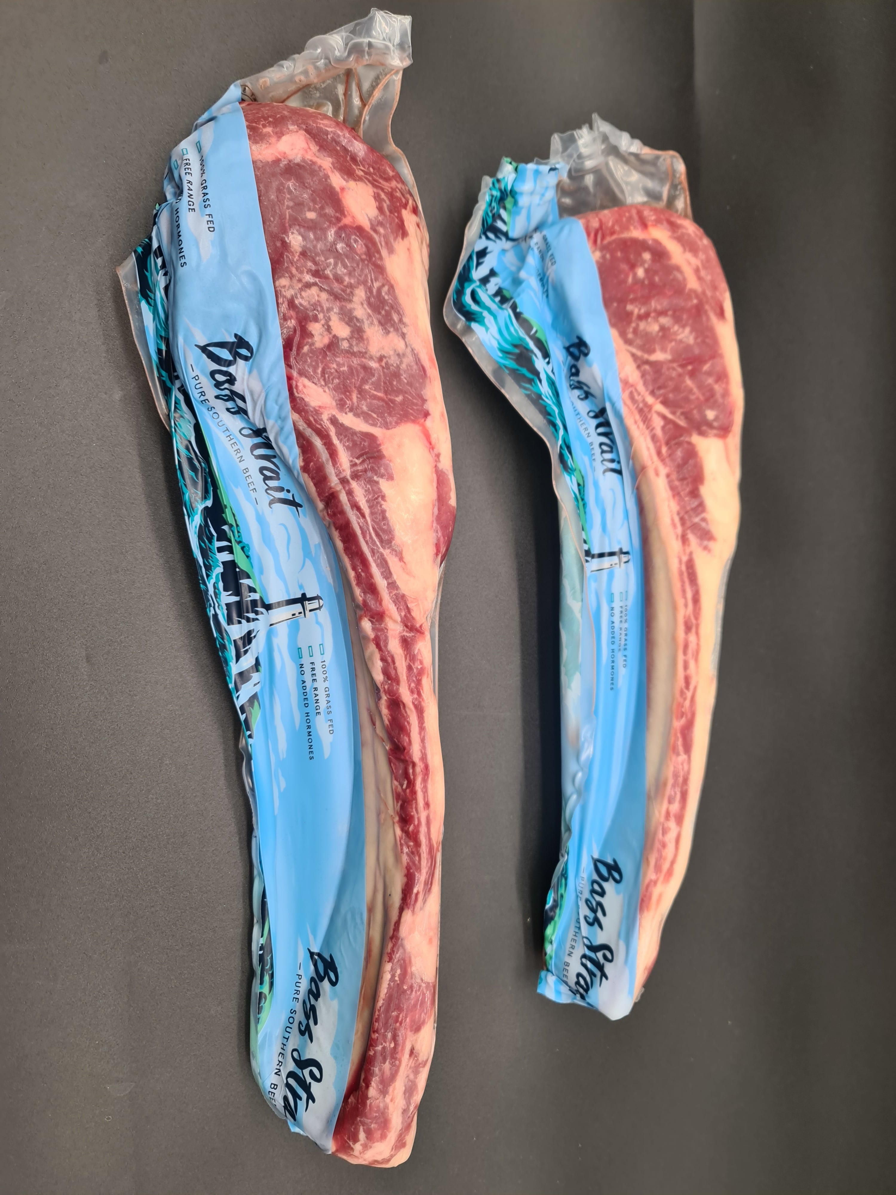 Bass Strait Ribs (12 inch Tomahawk) $63/kg