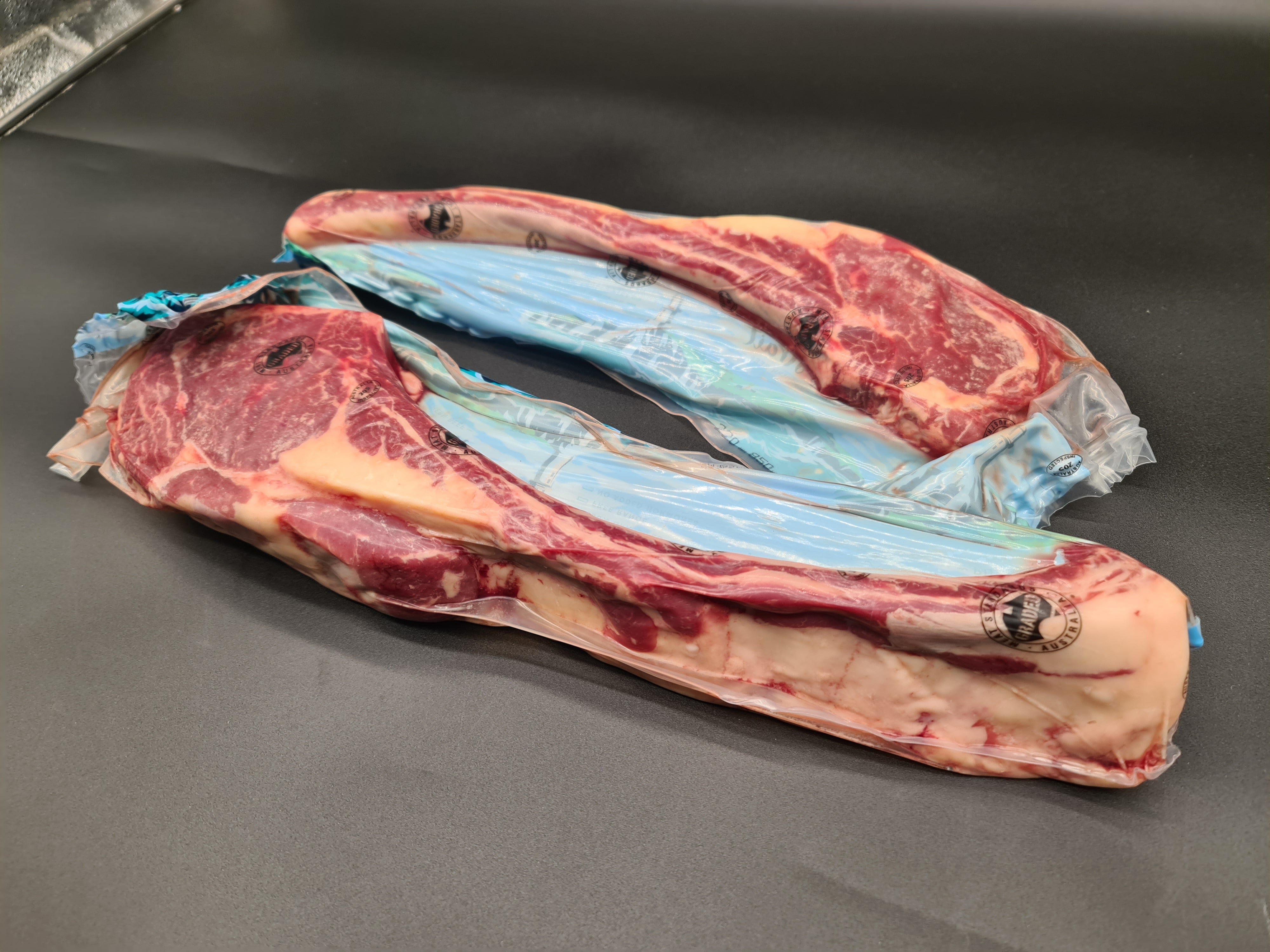 Tomahawk Ribs From $63/kg – 100% Grass-Fed Beef (12 inch) – Bass Strait