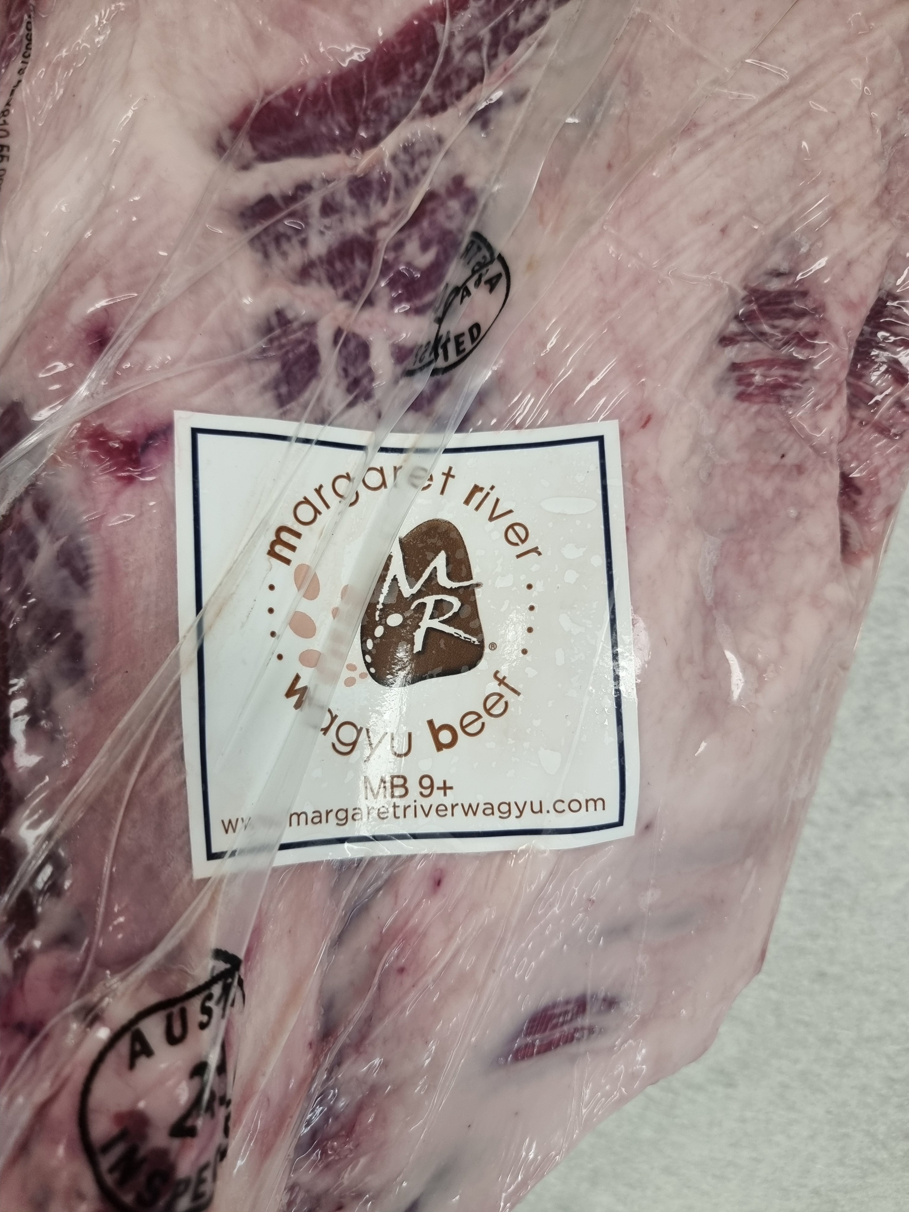 Margaret River – Wagyu Brisket - Marble Score 9+ - $26/kg