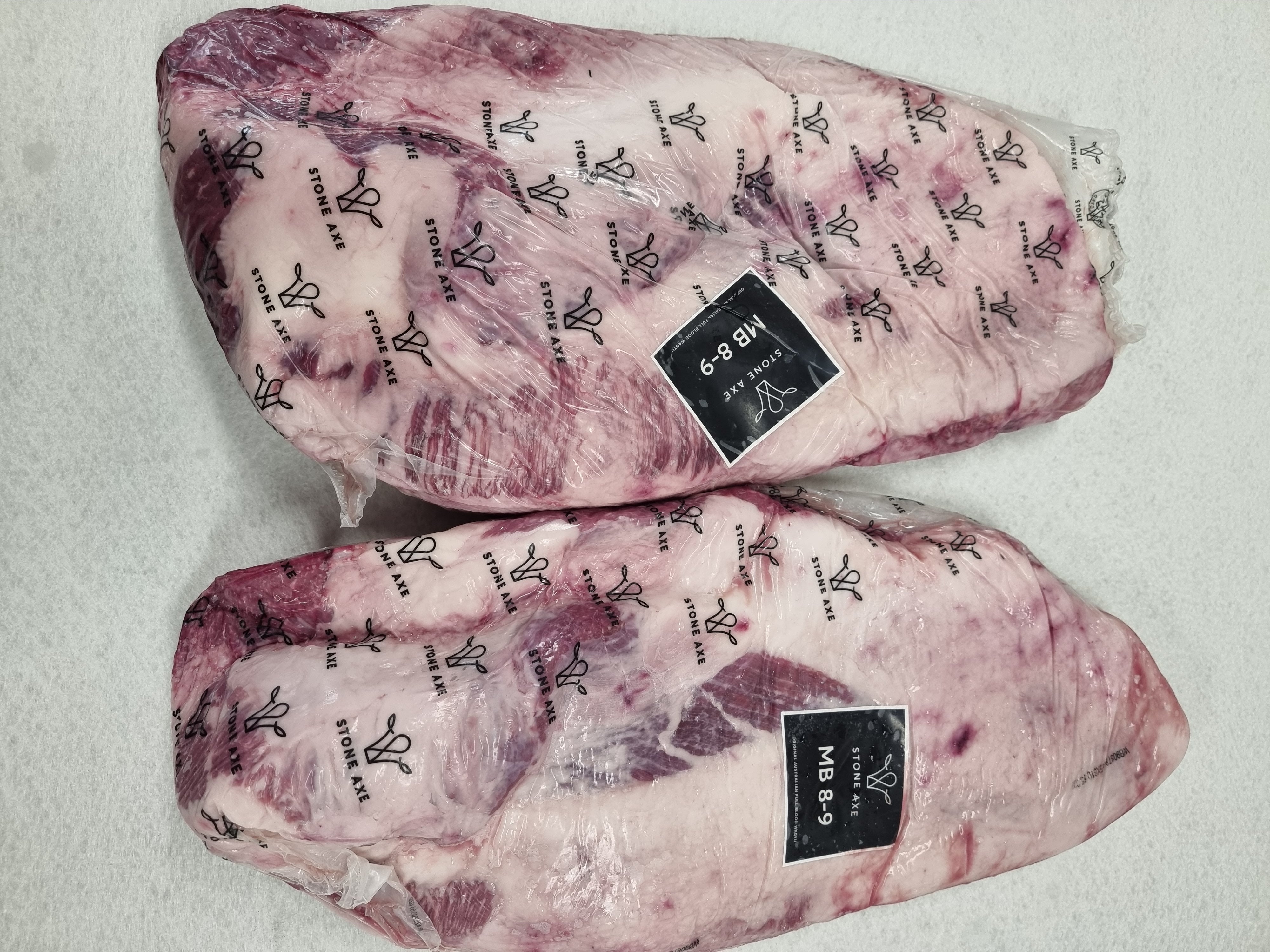 Stone Axe – Wagyu Brisket - Marble Score 8-9+ - $31/kg