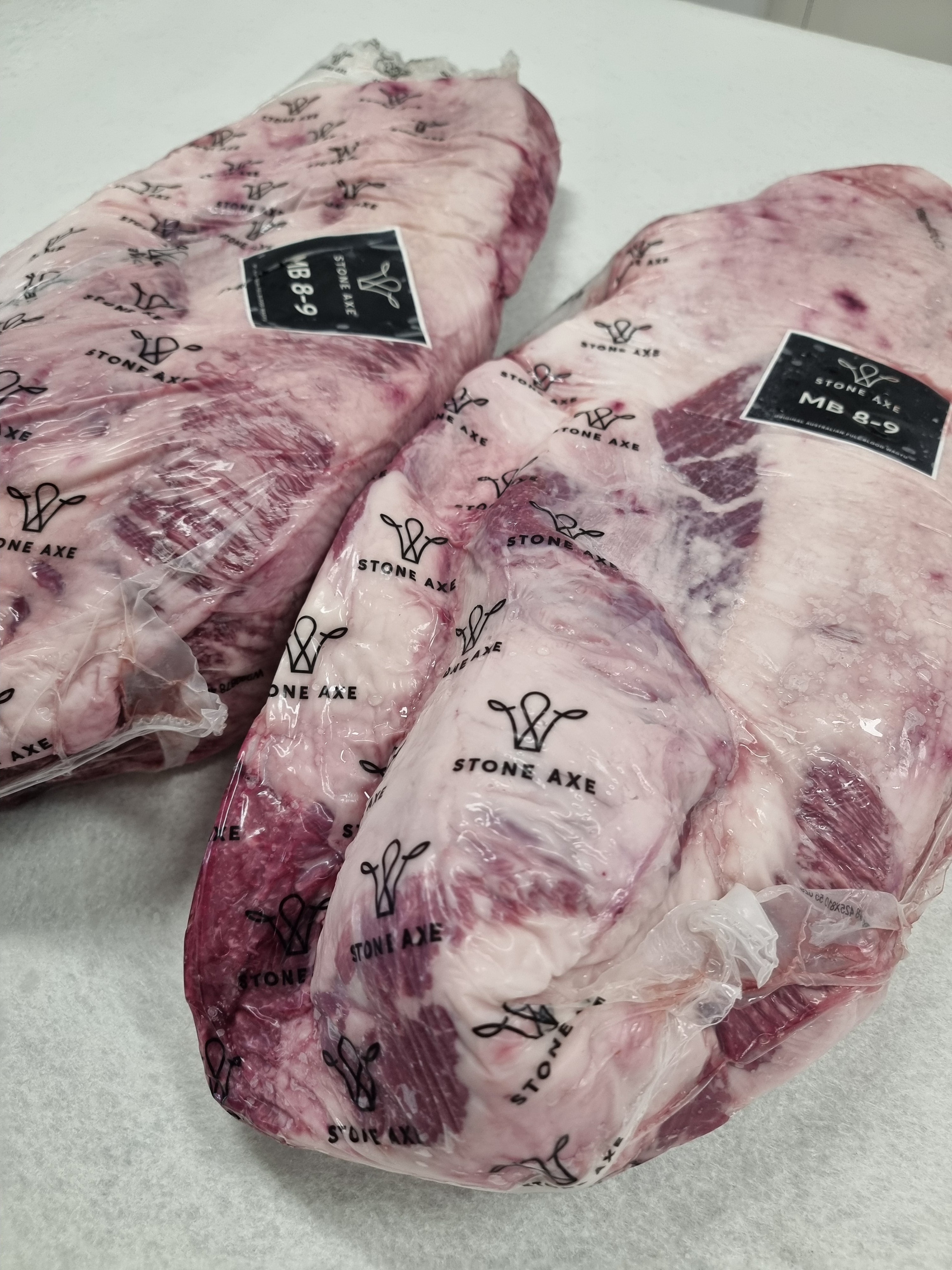 Stone Axe – Wagyu Brisket - Marble Score 8-9+ - $31/kg