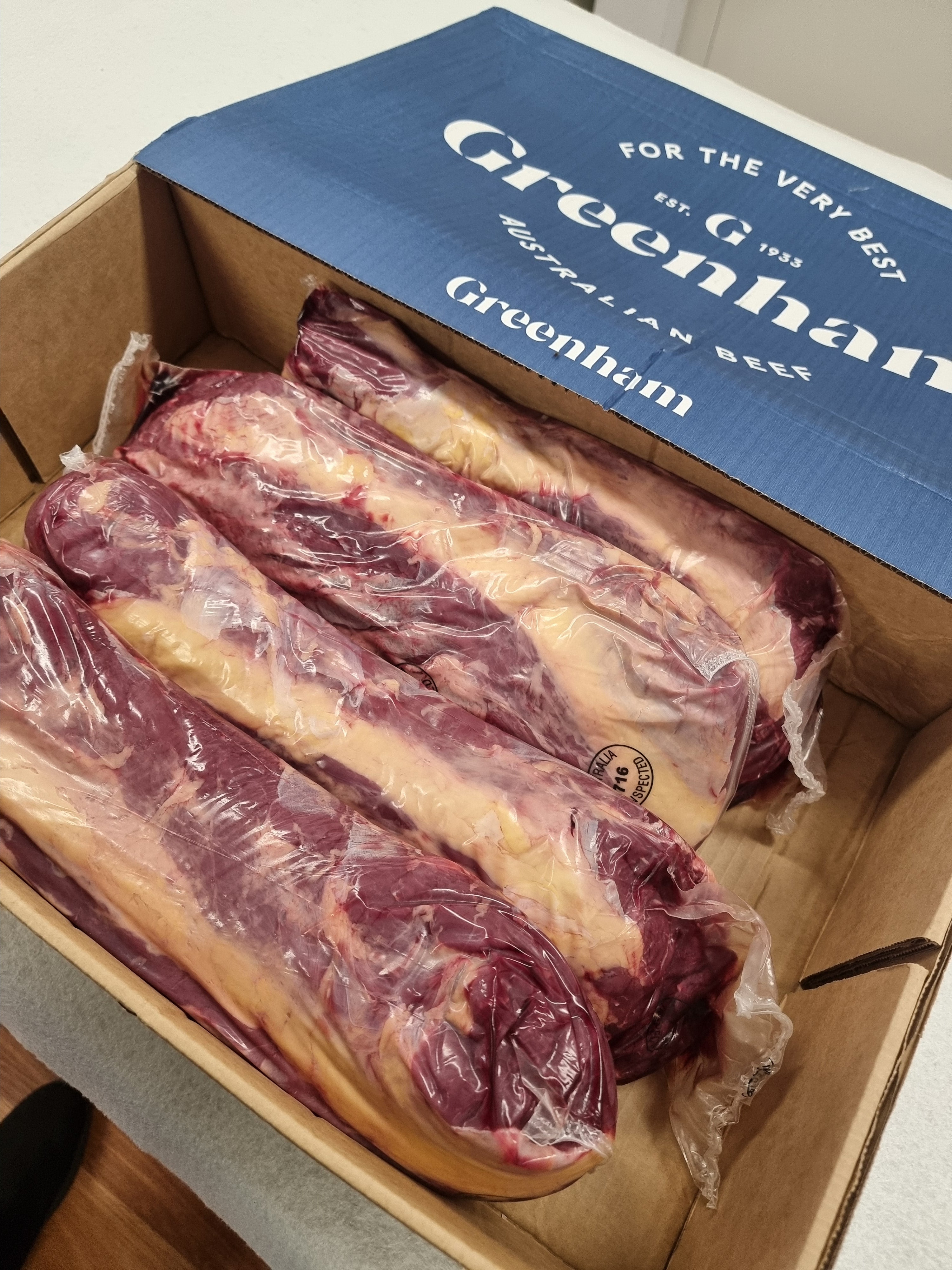Greenham A Scotch Cube Roll MB2+ (Grass-fed) $30/kg