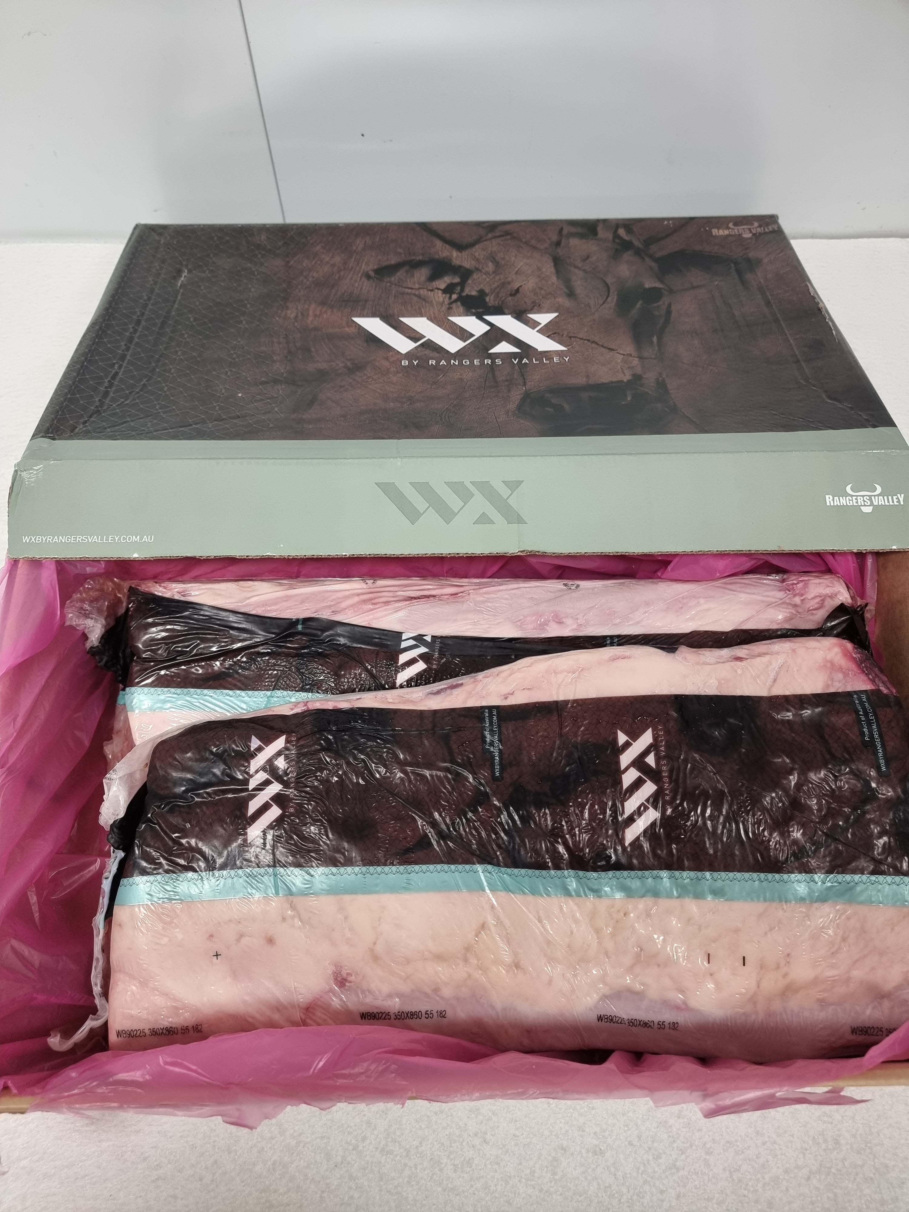 Rangers Valley WX Wagyu Porterhouse (Striploin) MB3+ $69kg
