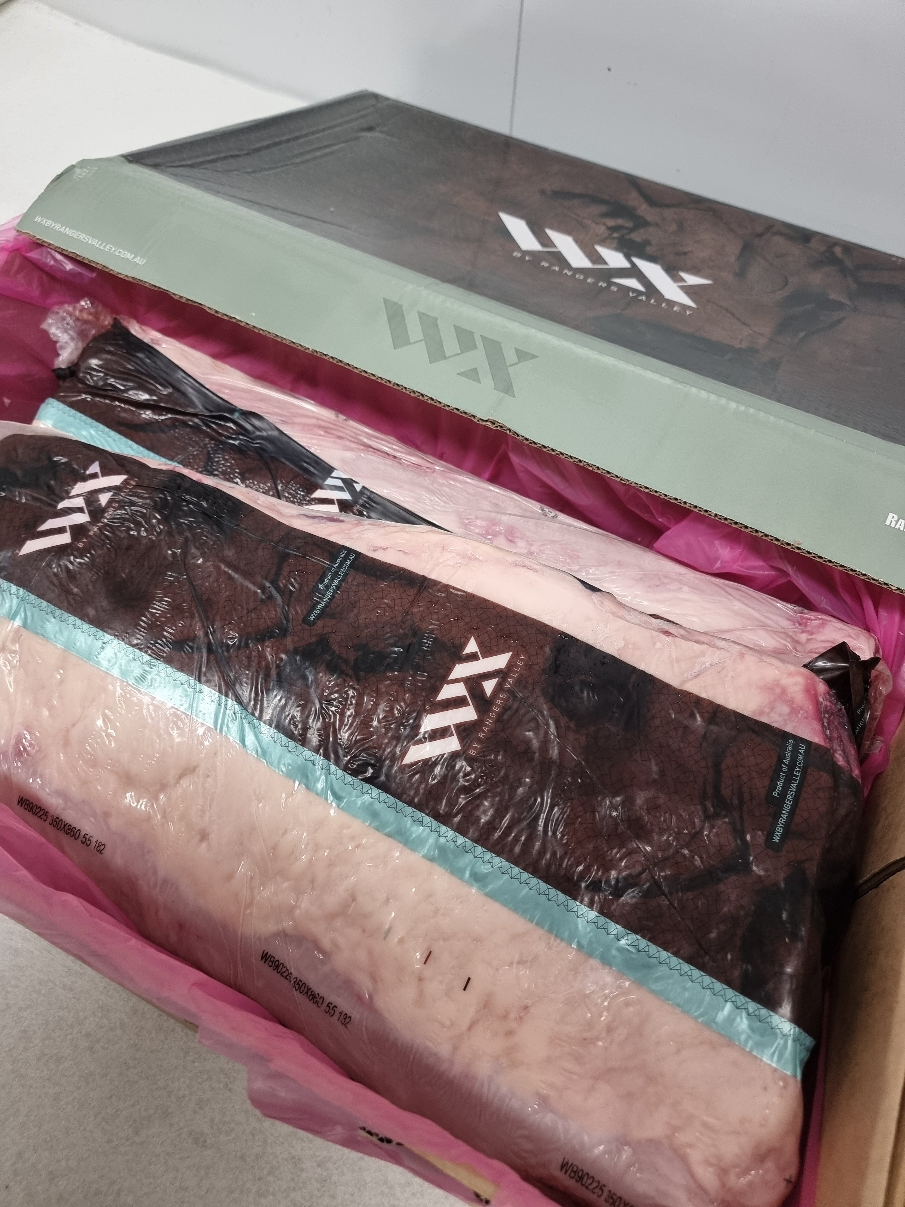 Rangers Valley WX Wagyu Porterhouse (Striploin) MB3+ $69kg