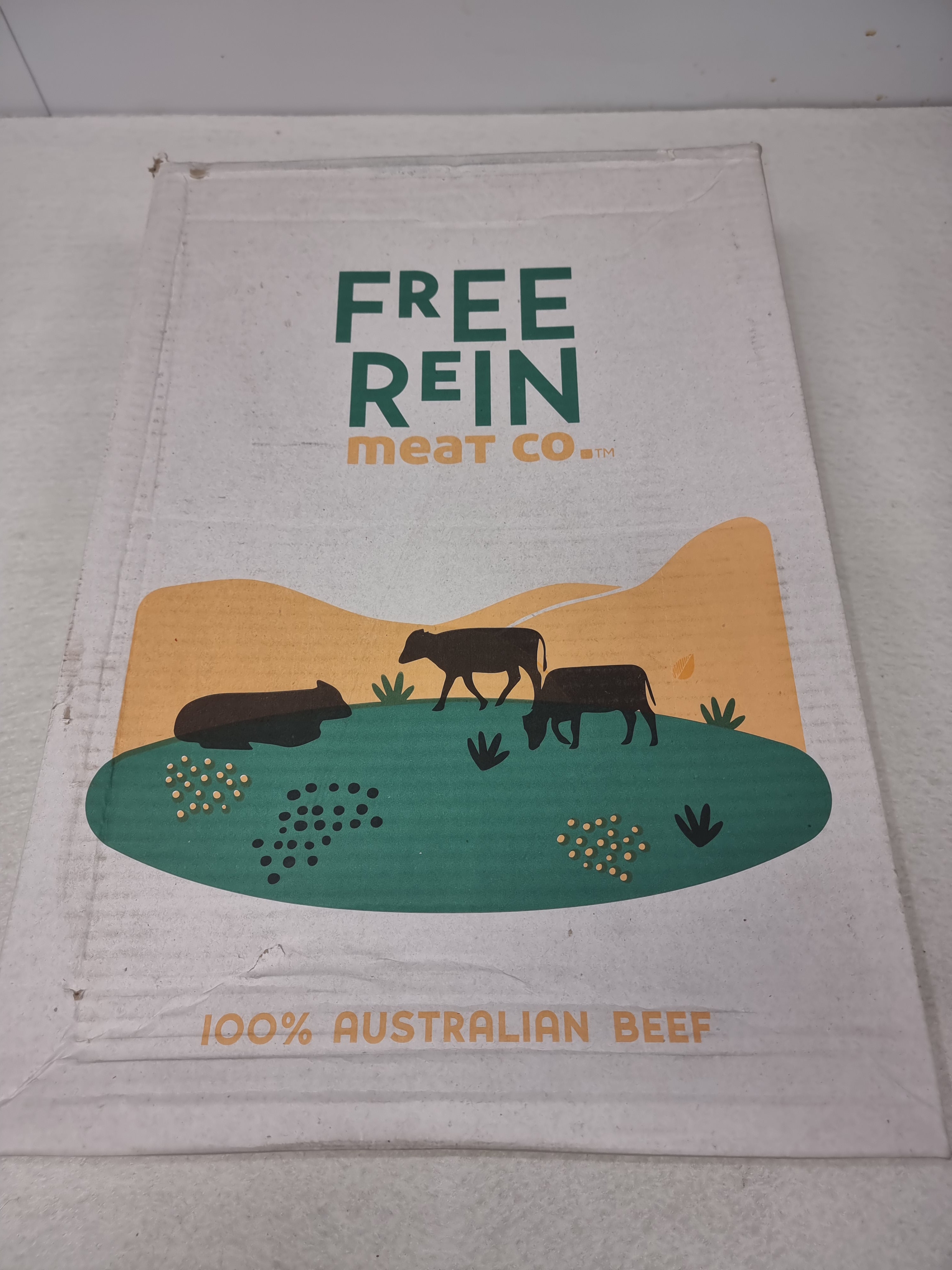Free Rein Scotch Cube Roll Grass-Fed & Finished) $42/kg *Special*