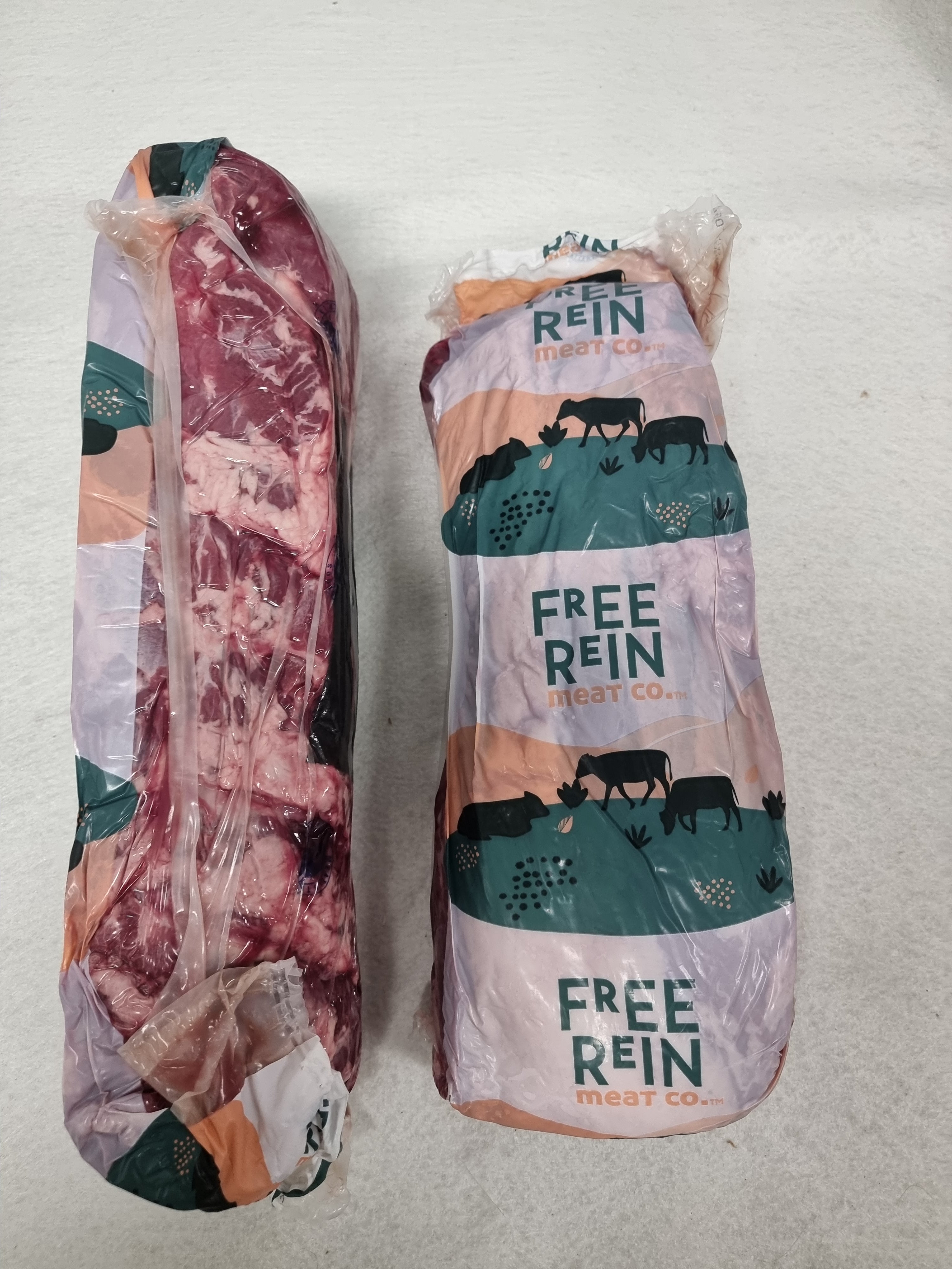 Free Rein Scotch Cube Roll Grass-Fed & Finished) $42/kg *Special*