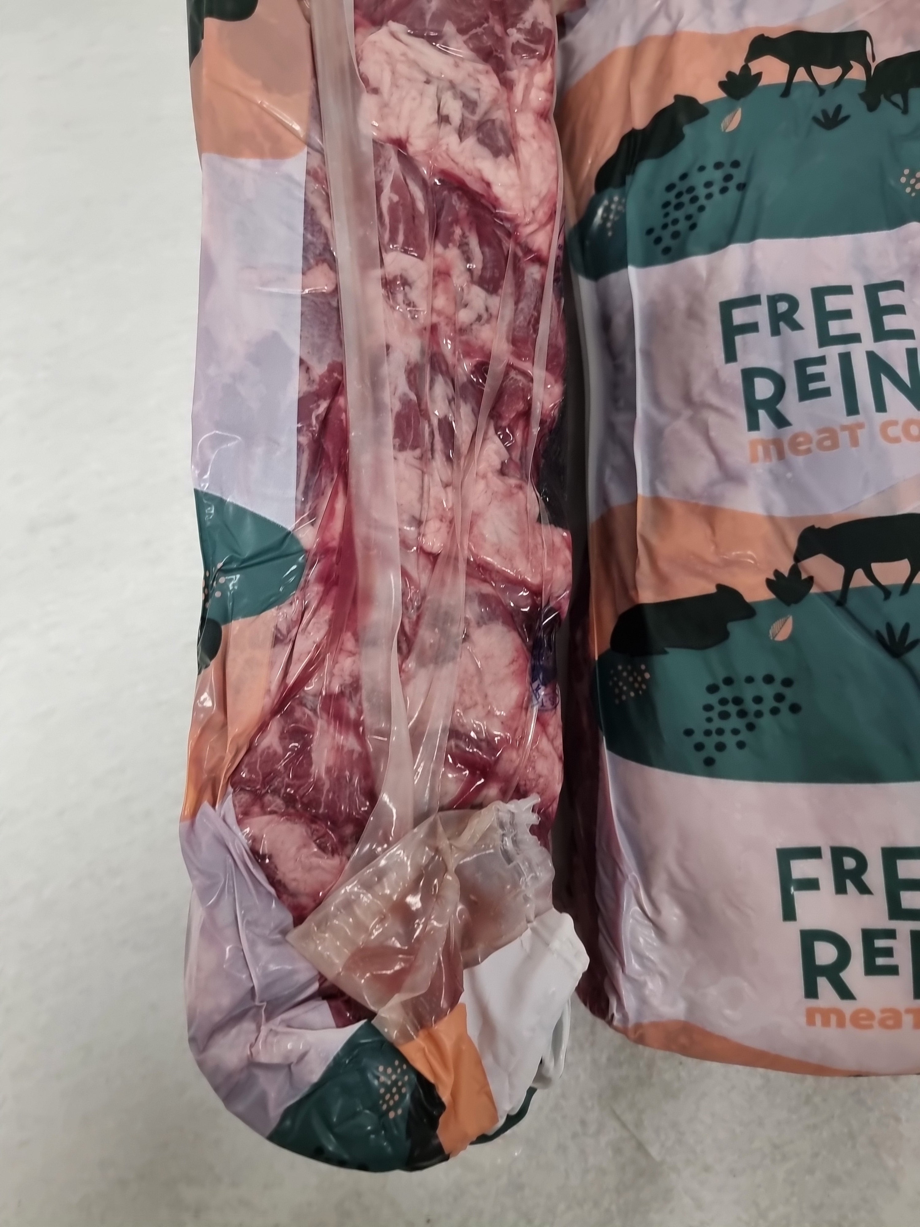 Free Rein Scotch Cube Roll Grass-Fed & Finished) $42/kg *Special*