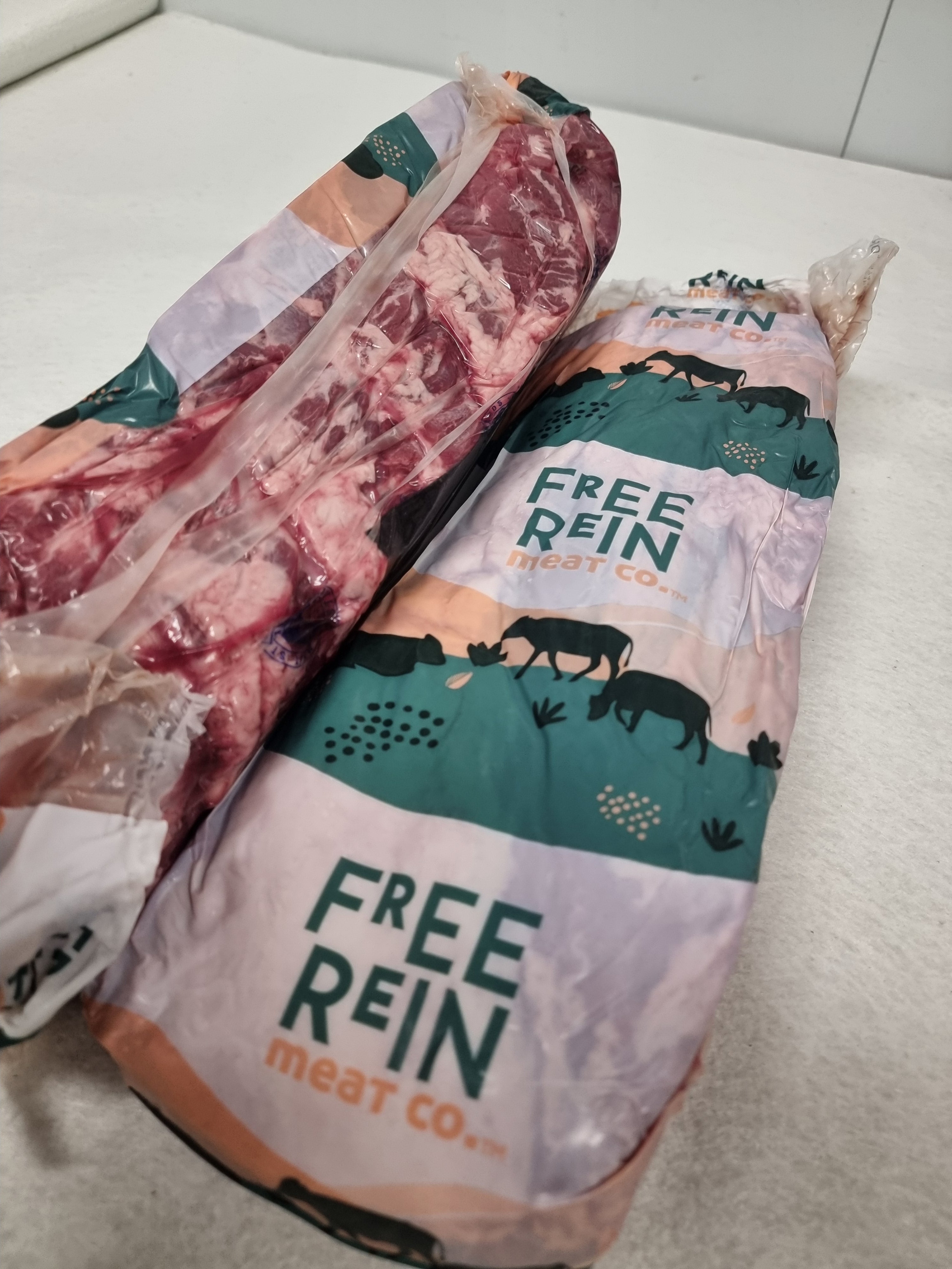 Free Rein Scotch Cube Roll Grass-Fed & Finished) $42/kg *Special*