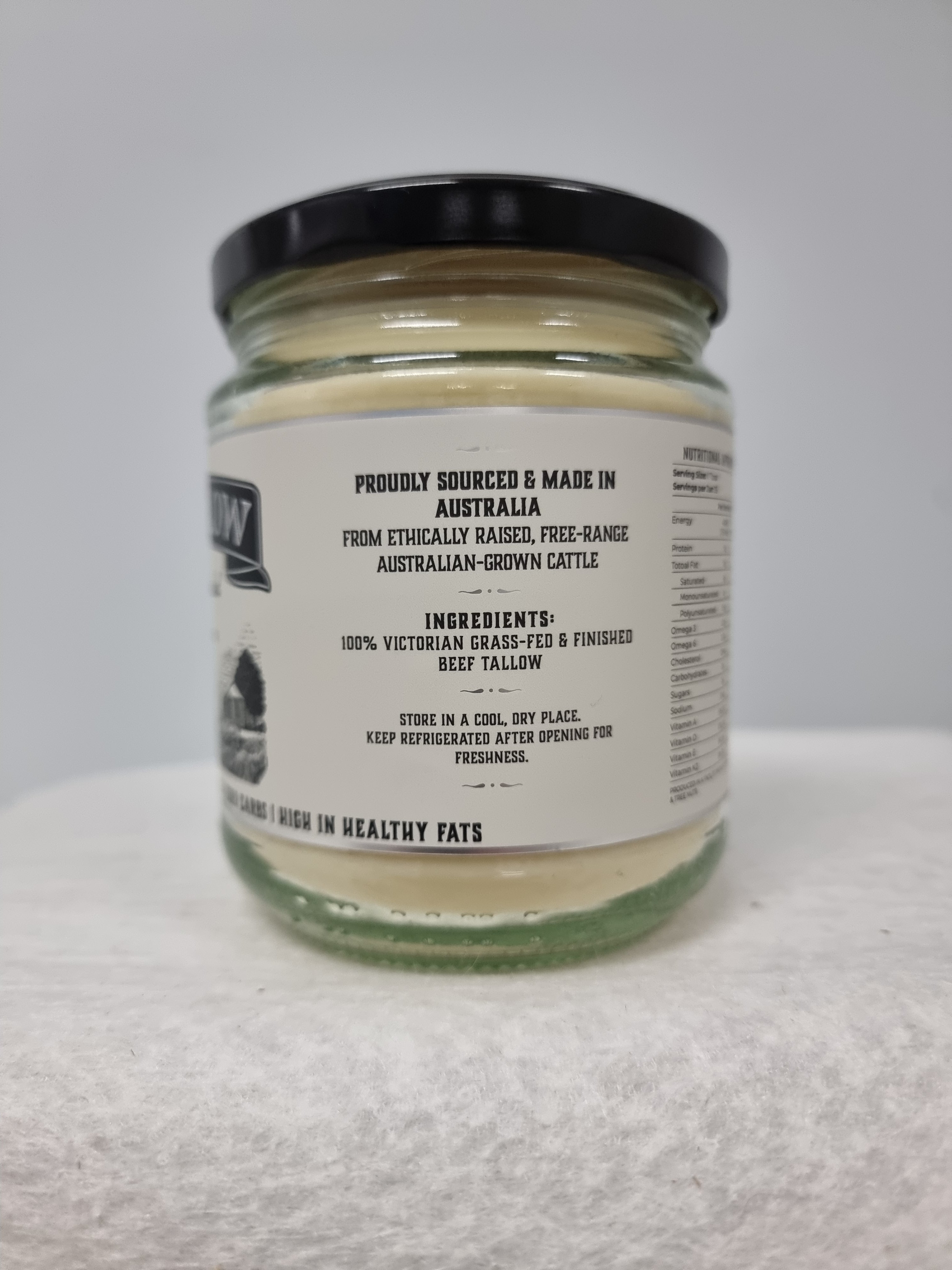 Carnivore Society Beef Tallow – 100% Grass-Fed & Finished (Hormone and Antibiotic Free)
