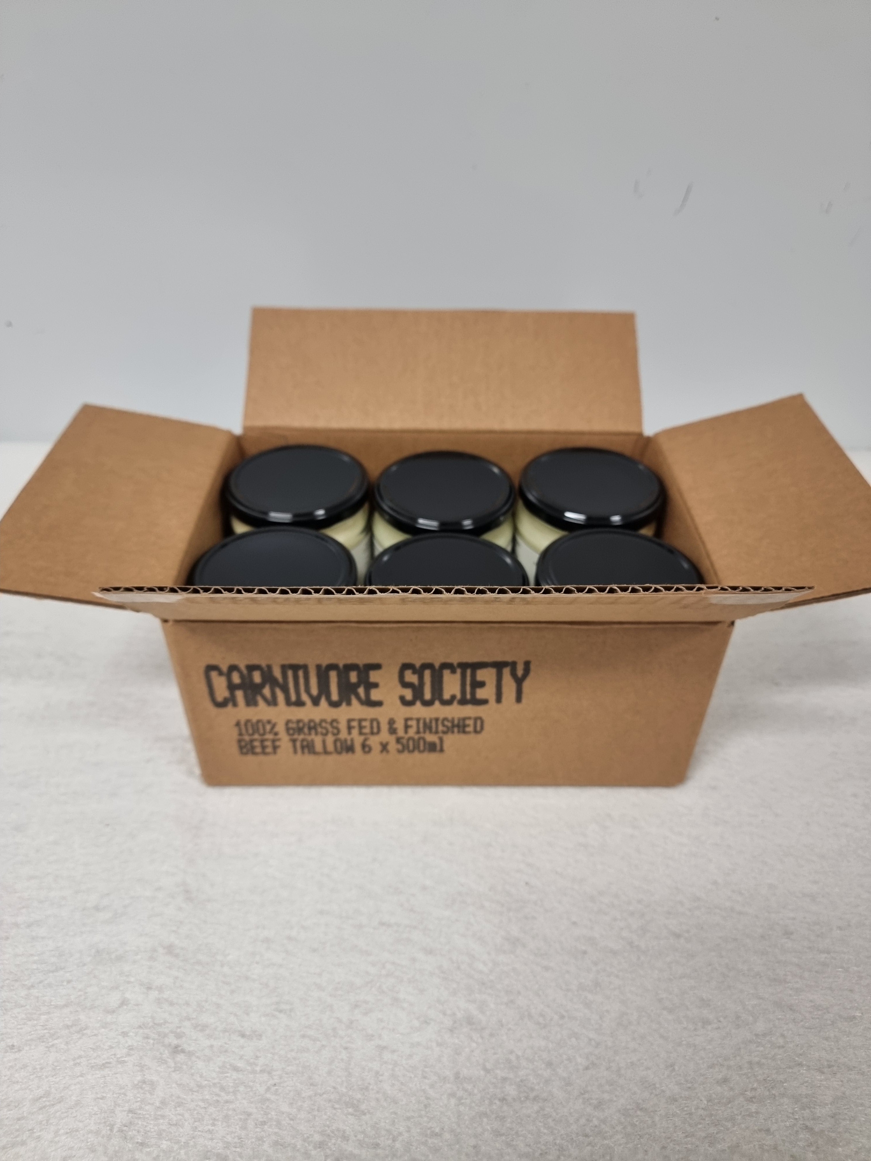 Carnivore Society Beef Tallow – 100% Grass-Fed & Finished (Hormone and Antibiotic Free)