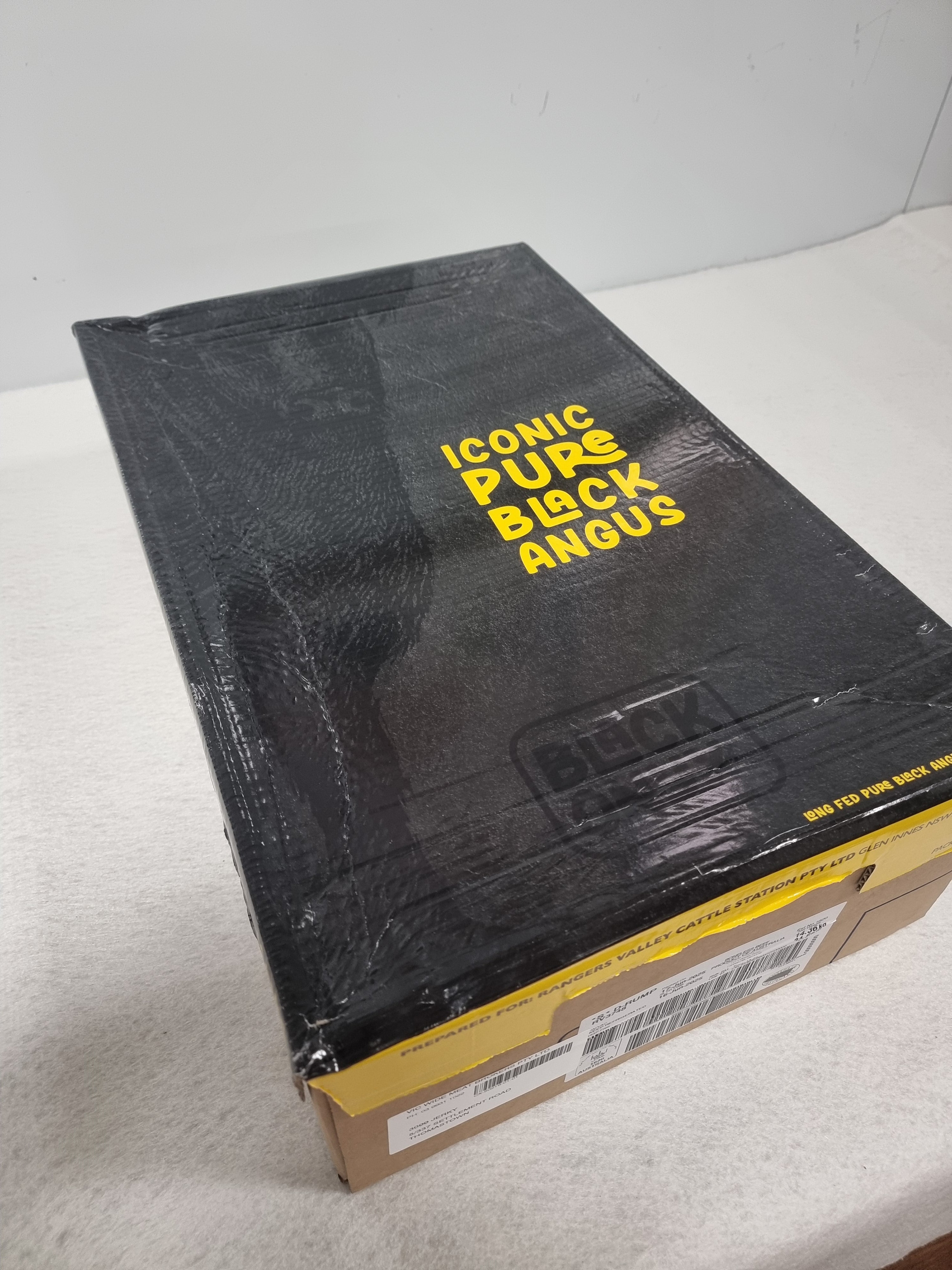 Black Onyx Angus Rump MB3-4+ - Rangers Valley - $35/kg