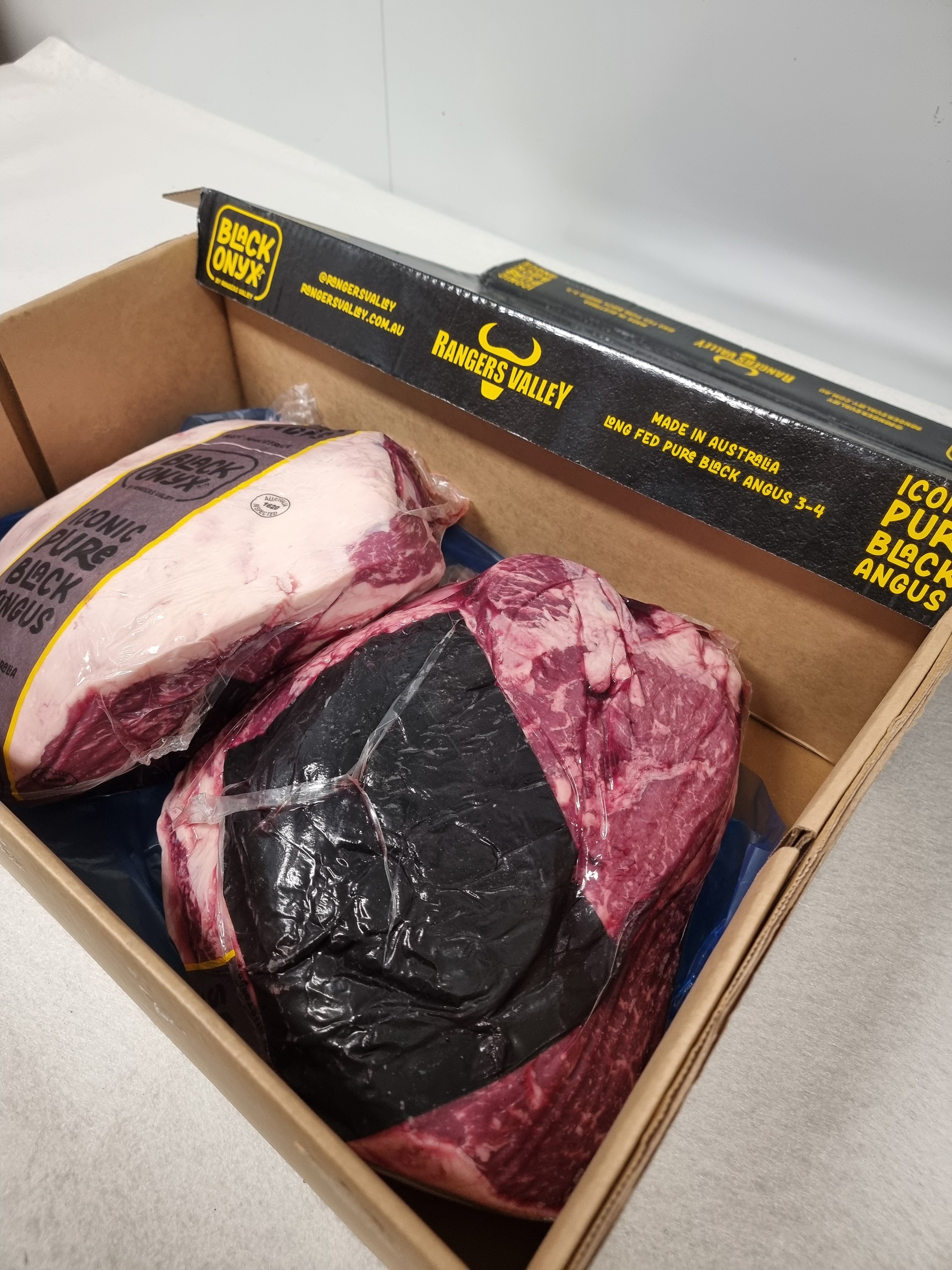 Black Onyx Angus Rump MB3-4+ - Rangers Valley - $35/kg