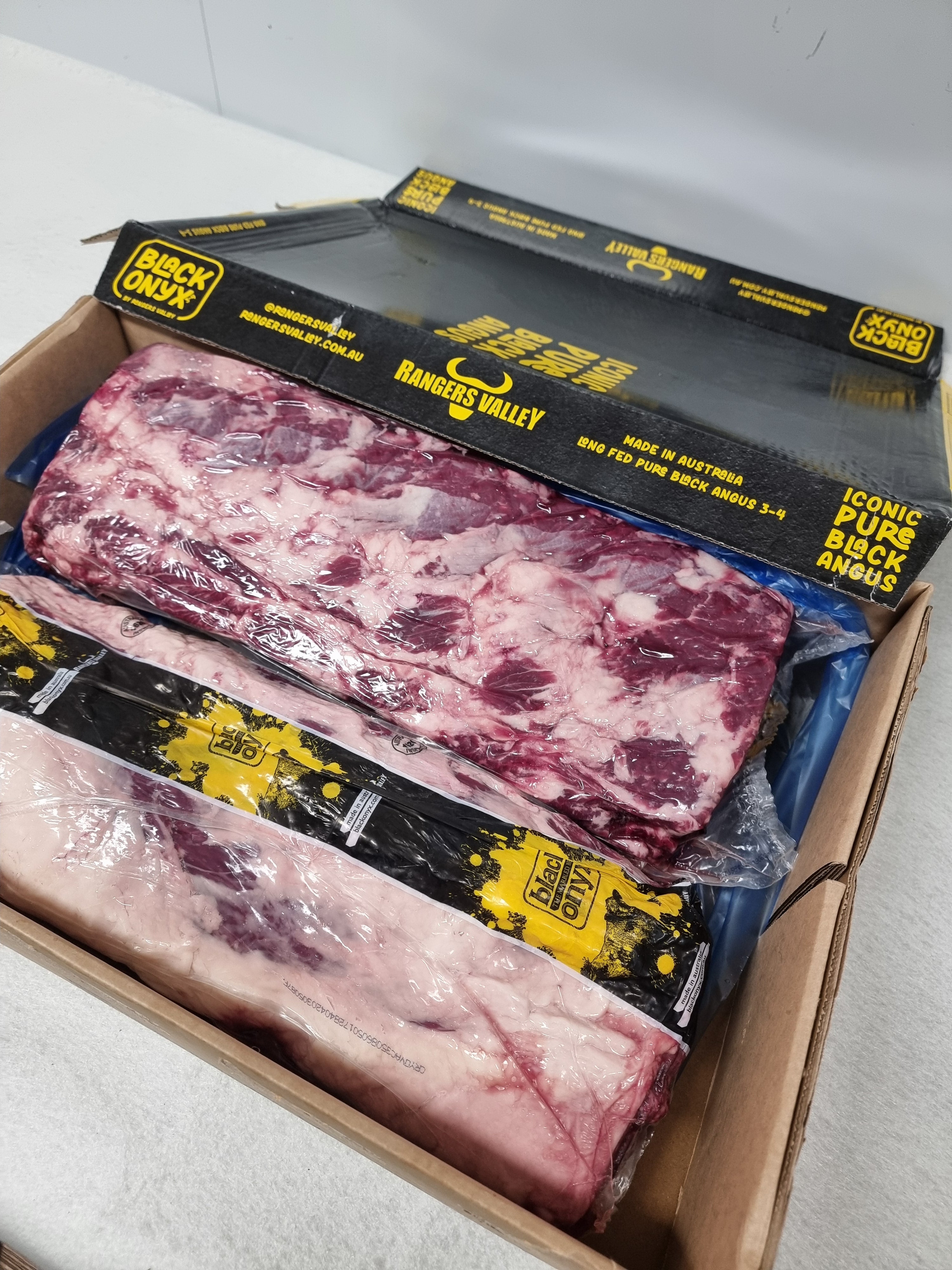 Black Onyx Angus Scotch Cube Roll MB3-4+ - Rangers Valley - $99/kg *Special*
