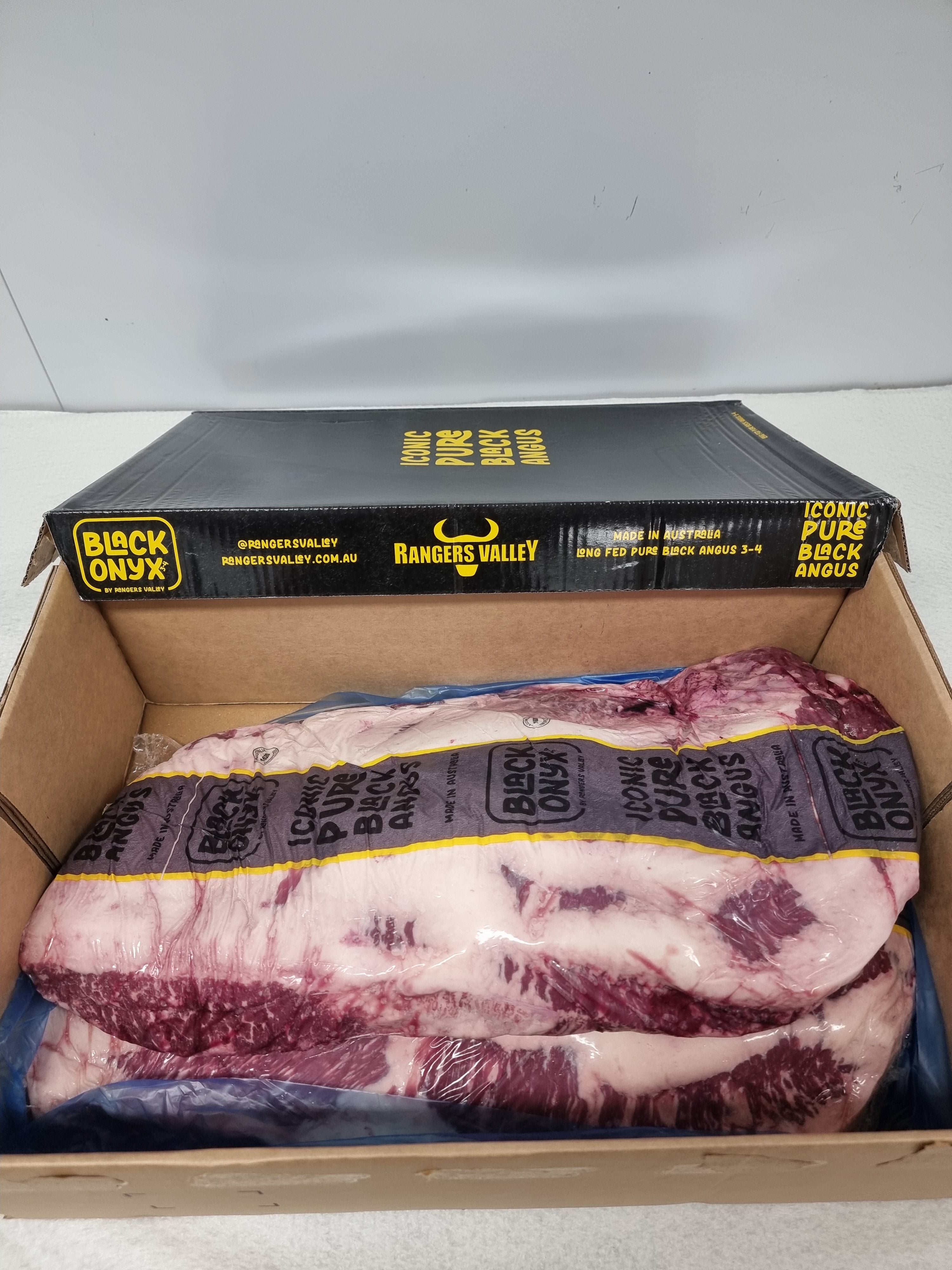 Black Onyx Angus Brisket MB3-4+ - Rangers Valley - $30/kg