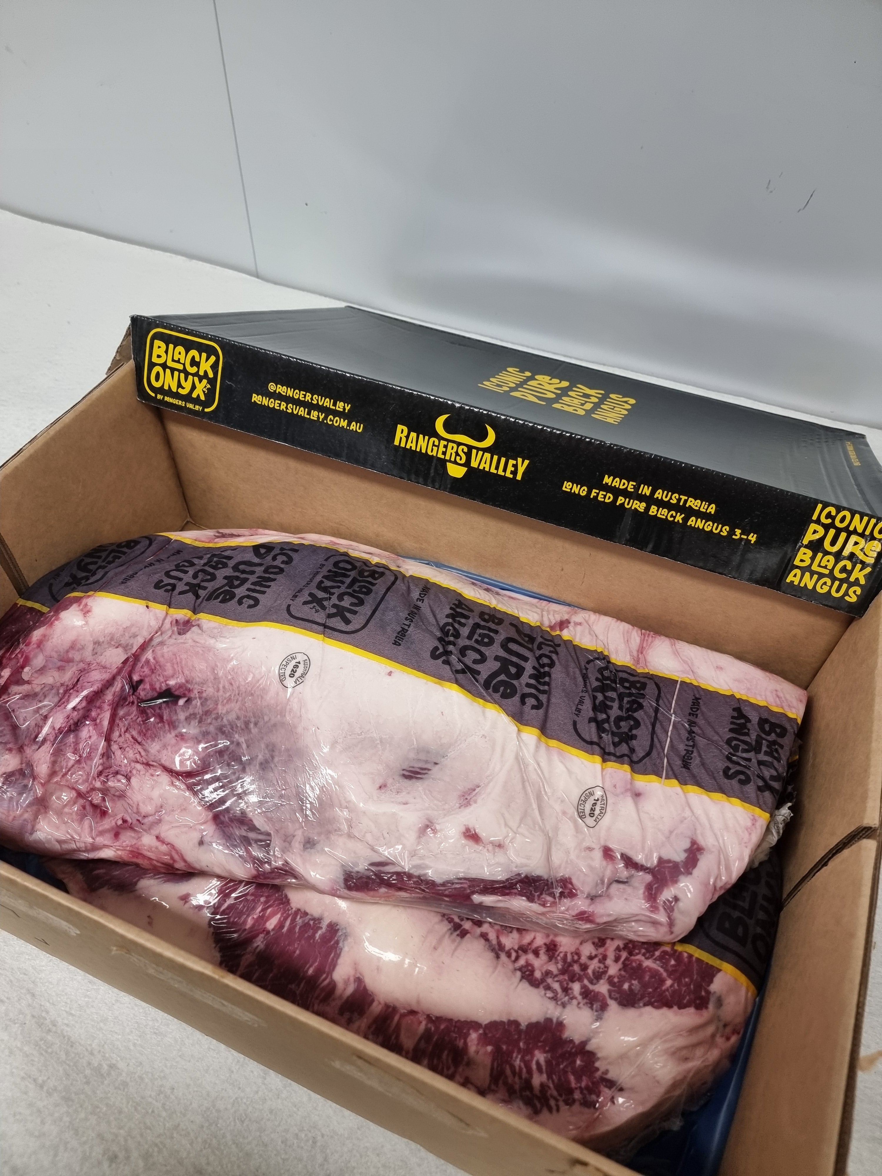 Black Onyx Angus Brisket MB3-4+ - Rangers Valley - $30/kg