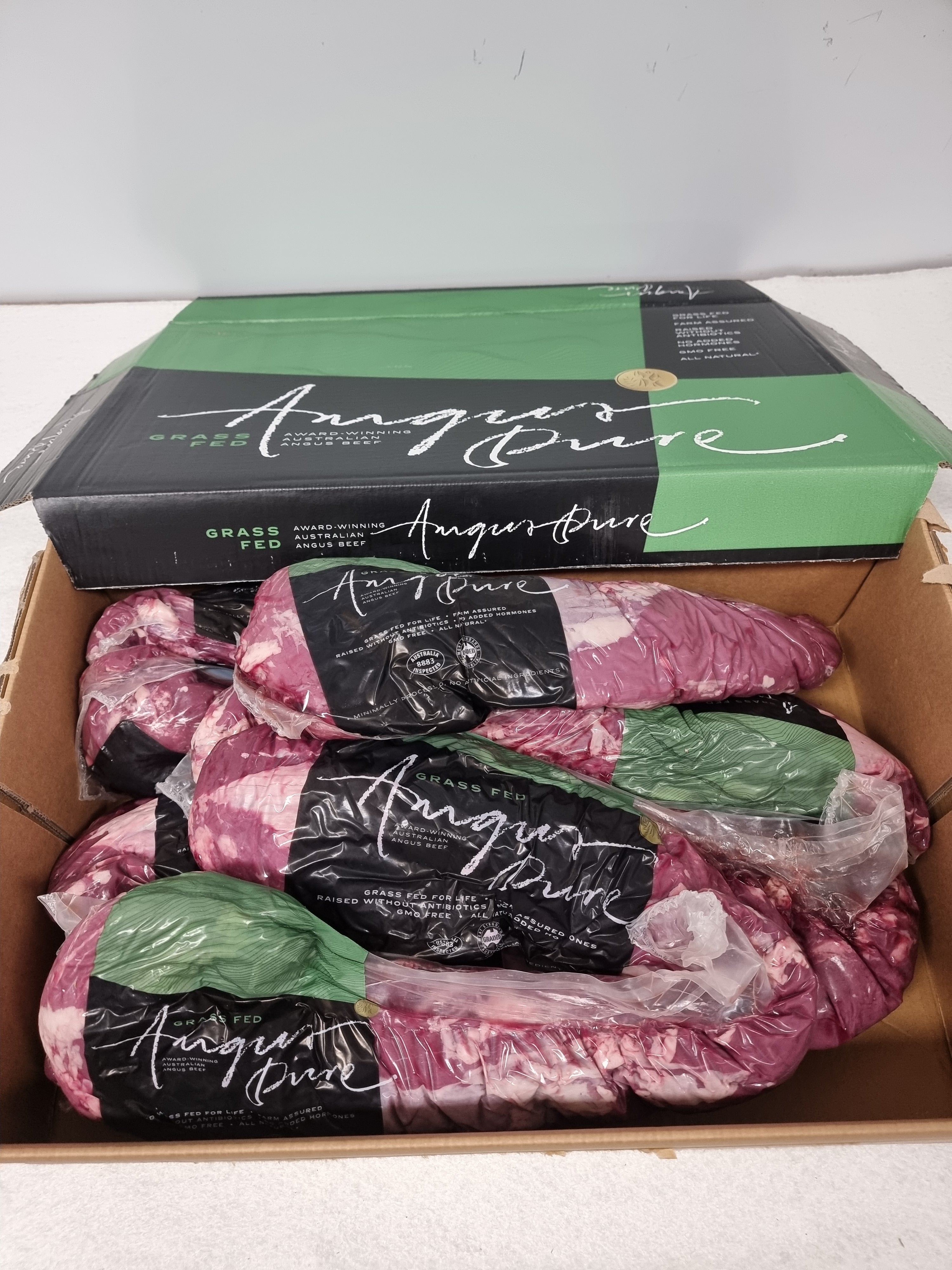 Angus Pure Eye Fillet Tenderloin (Grass-Fed & Finished) - Thomas Foods - Hormone and Antibiotic Free - $62kg *Special*