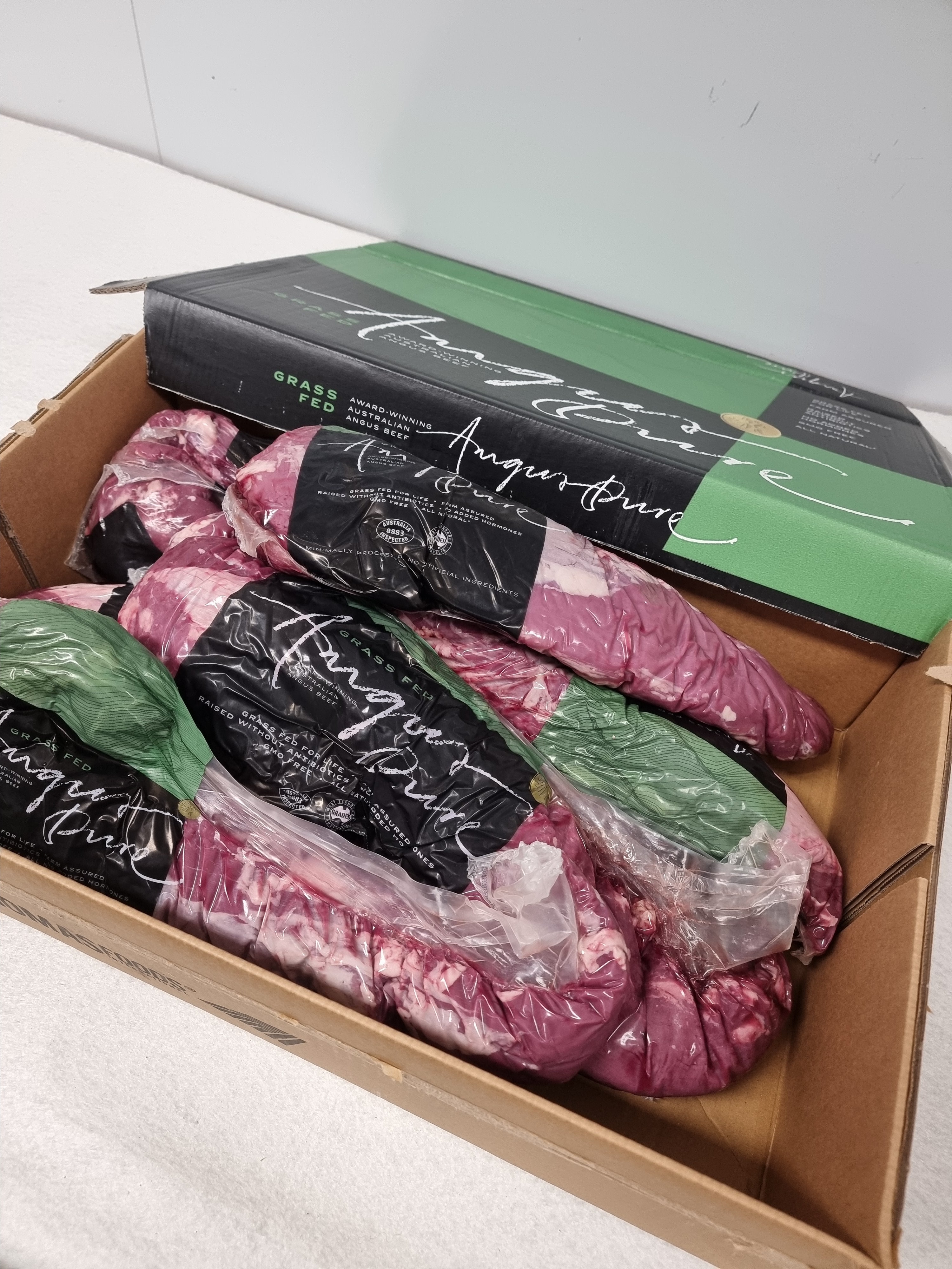 Angus Pure Eye Fillet Tenderloin (Grass-Fed & Finished) - Thomas Foods - Hormone and Antibiotic Free - $62kg *Special*