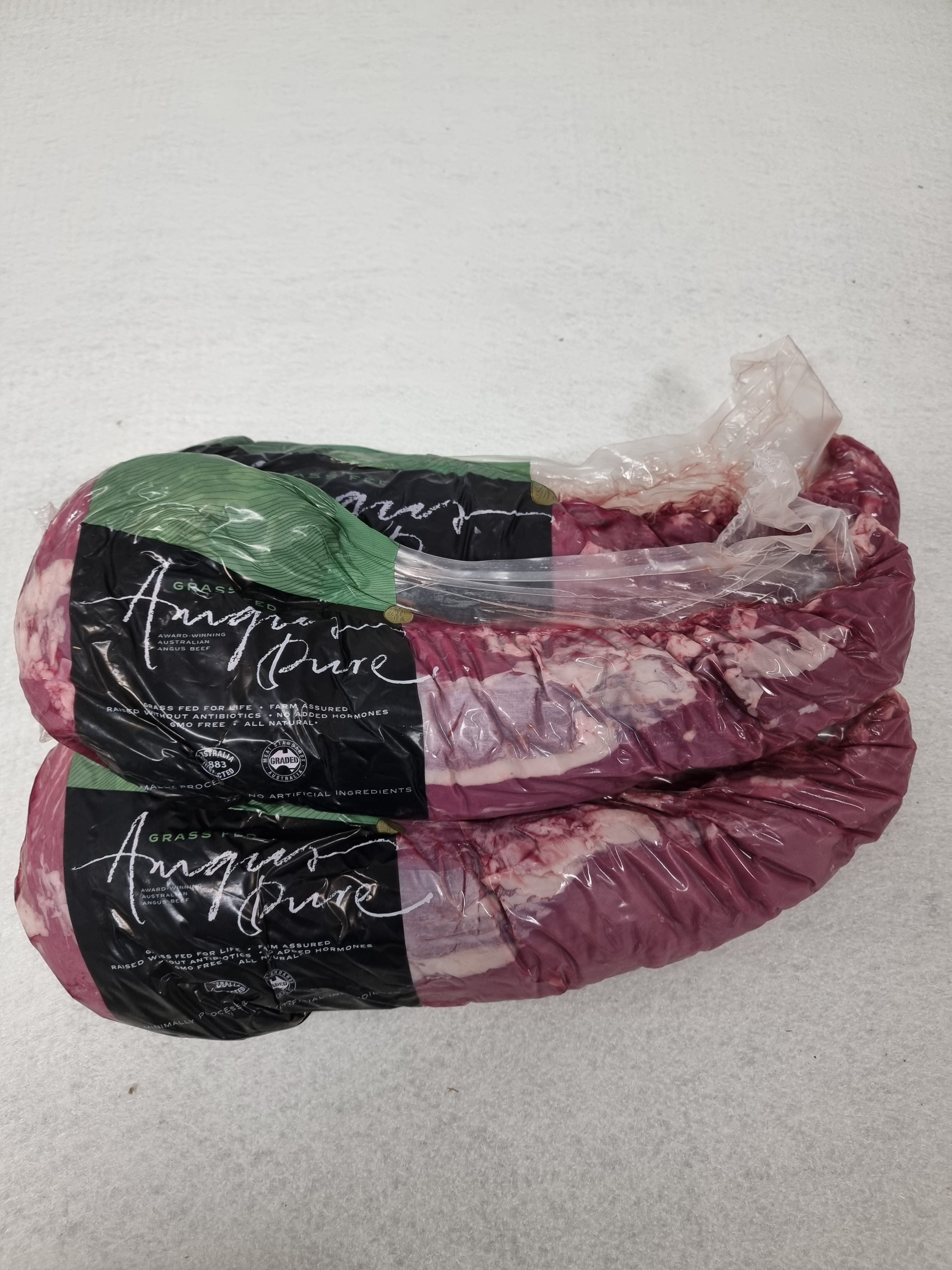 Angus Pure Eye Fillet Tenderloin (Grass-Fed & Finished) - Thomas Foods - Hormone and Antibiotic Free - $62kg *Special*