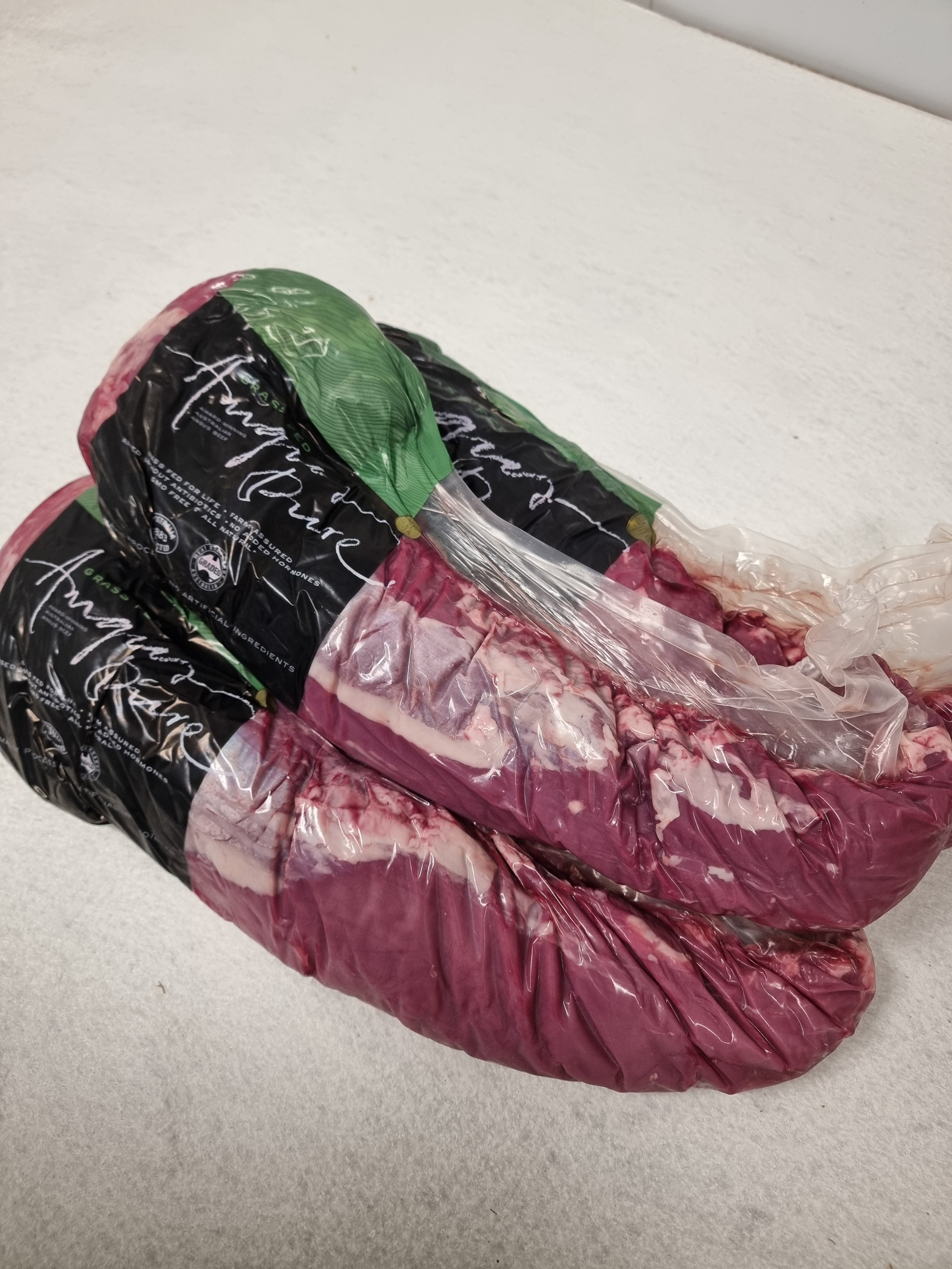 Angus Pure Eye Fillet Tenderloin (Grass-Fed & Finished) - Thomas Foods - Hormone and Antibiotic Free - $62kg *Special*