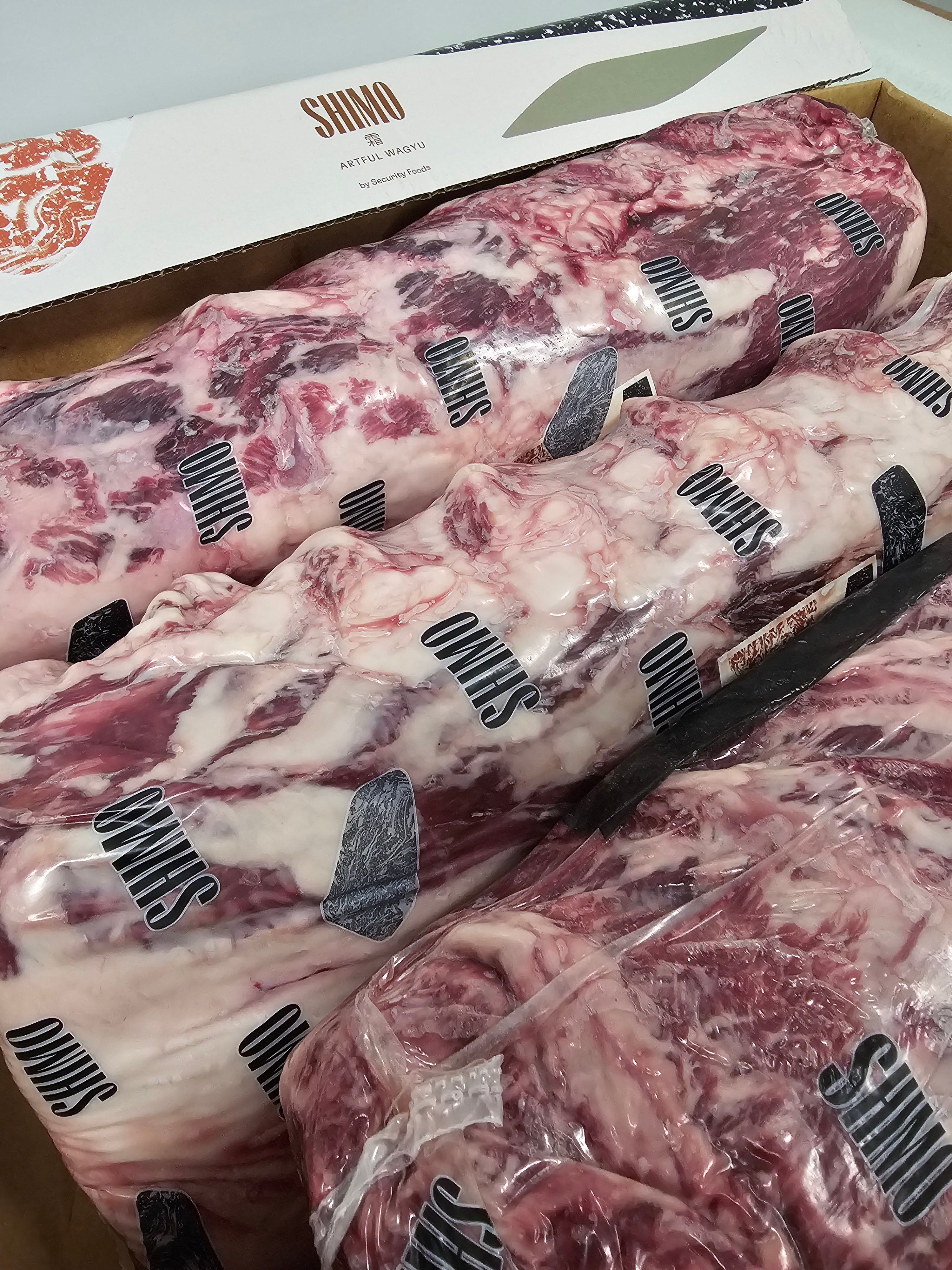 Shimo MB9+ Wagyu Scotch Cube Roll – The Pinnacle of Luxury Beef $109kg *Special*