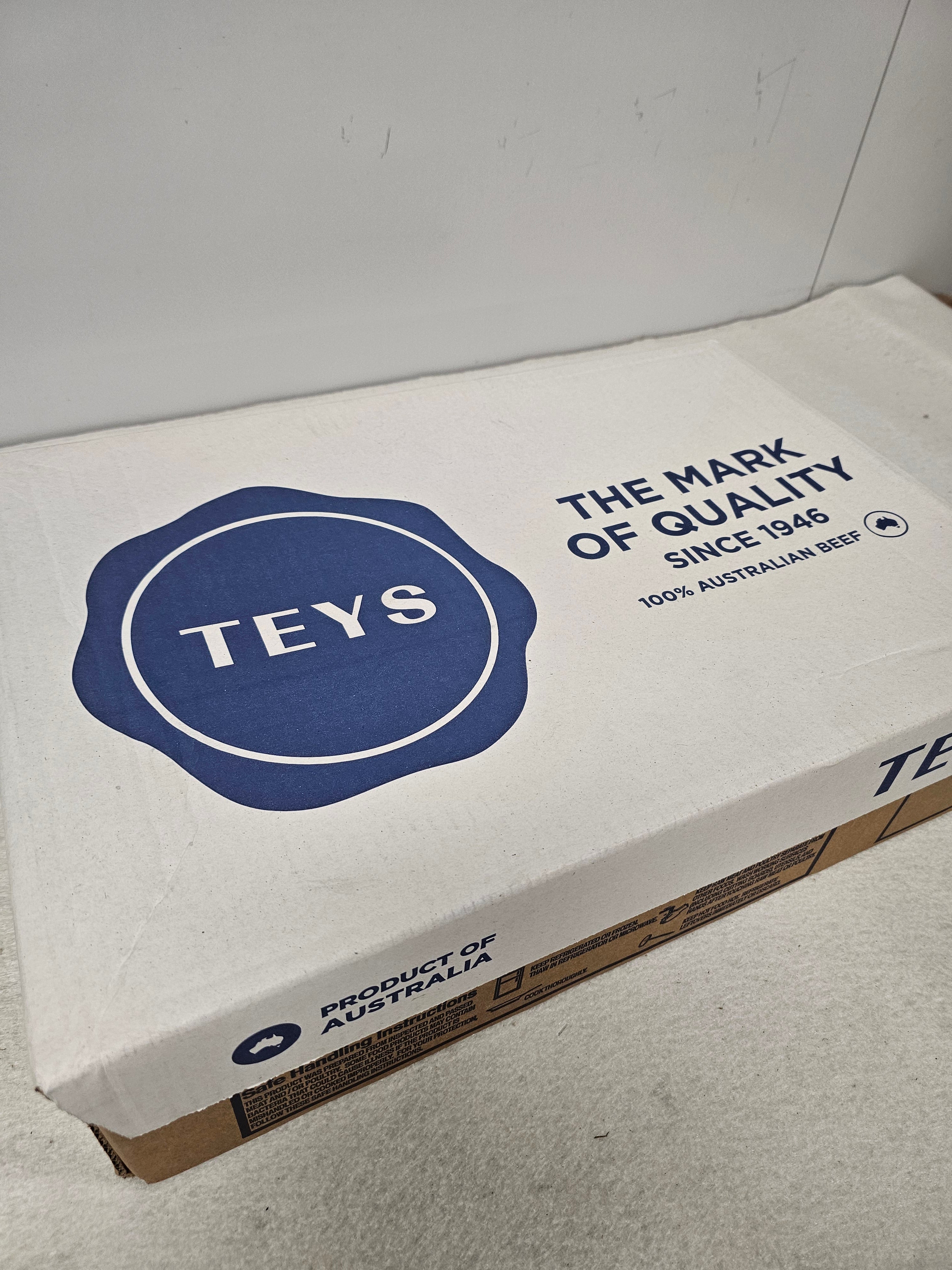 Teys Australia Eye Fillet (Tenderloin) - (Grass-Fed) $46/kg