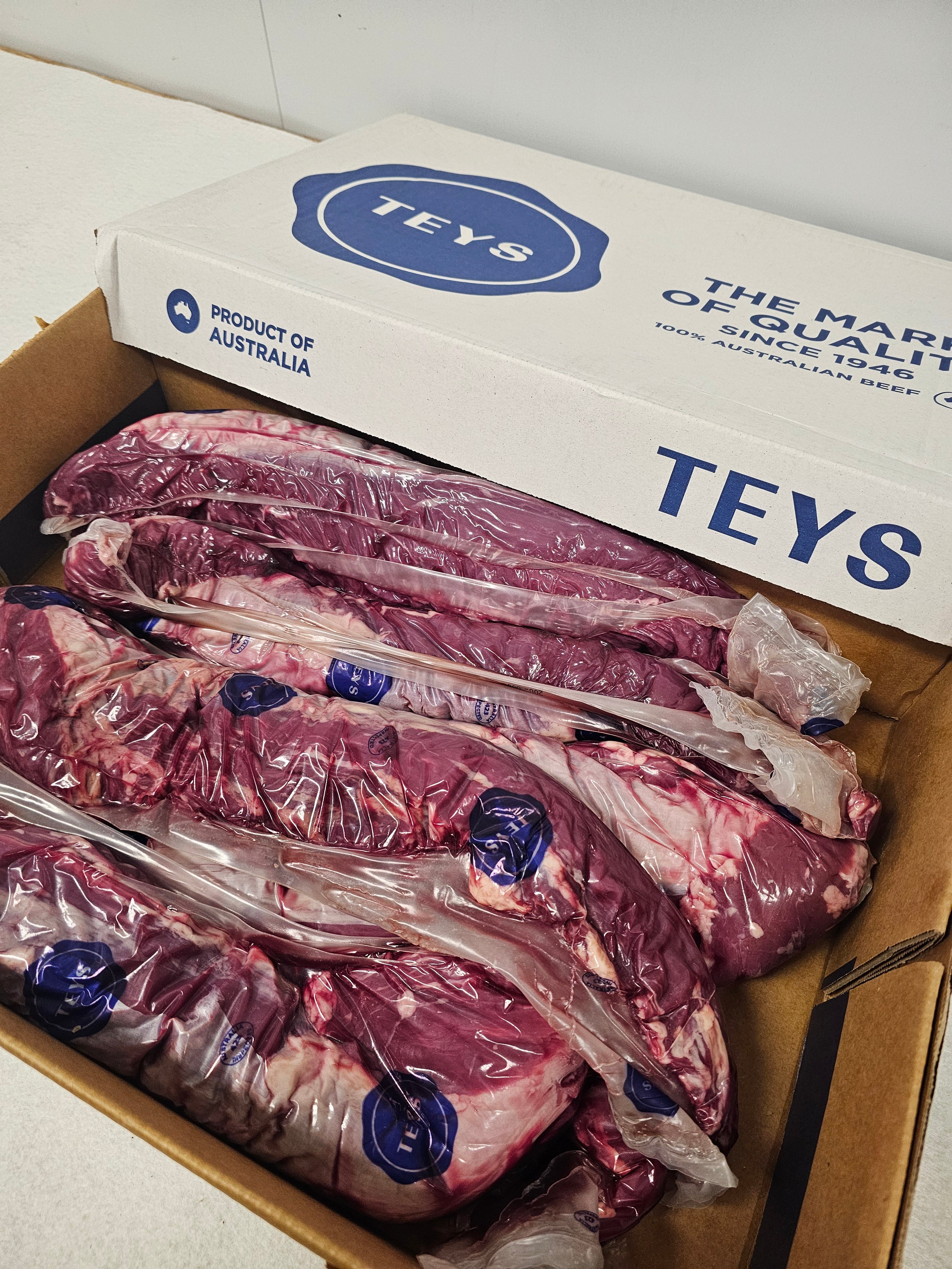 Teys Australia Eye Fillet (Tenderloin) - (Grass-Fed) $46/kg