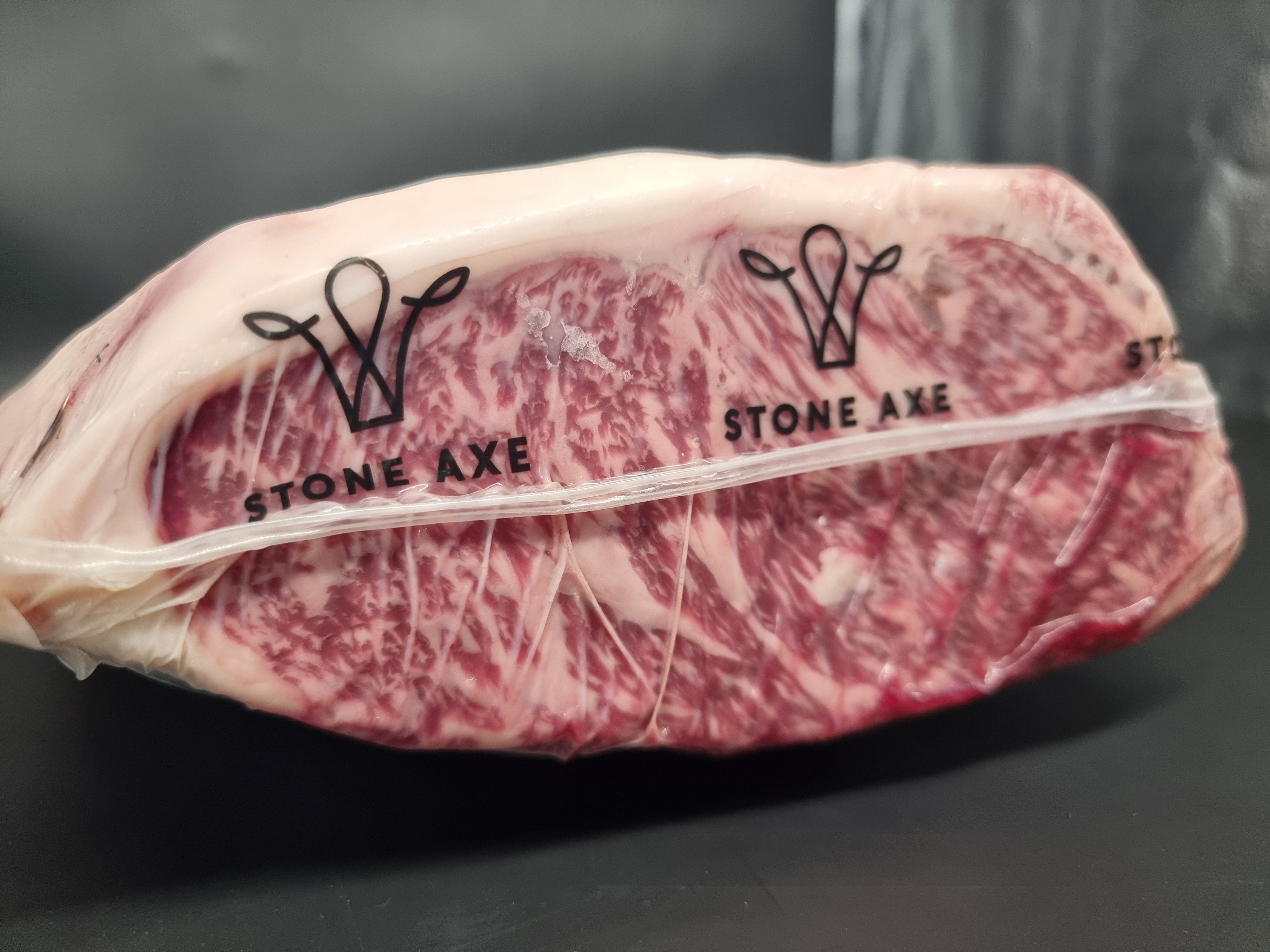 Stone Axe Full Blood Wagyu Porterhouse (MB 8–9+) $149/kg