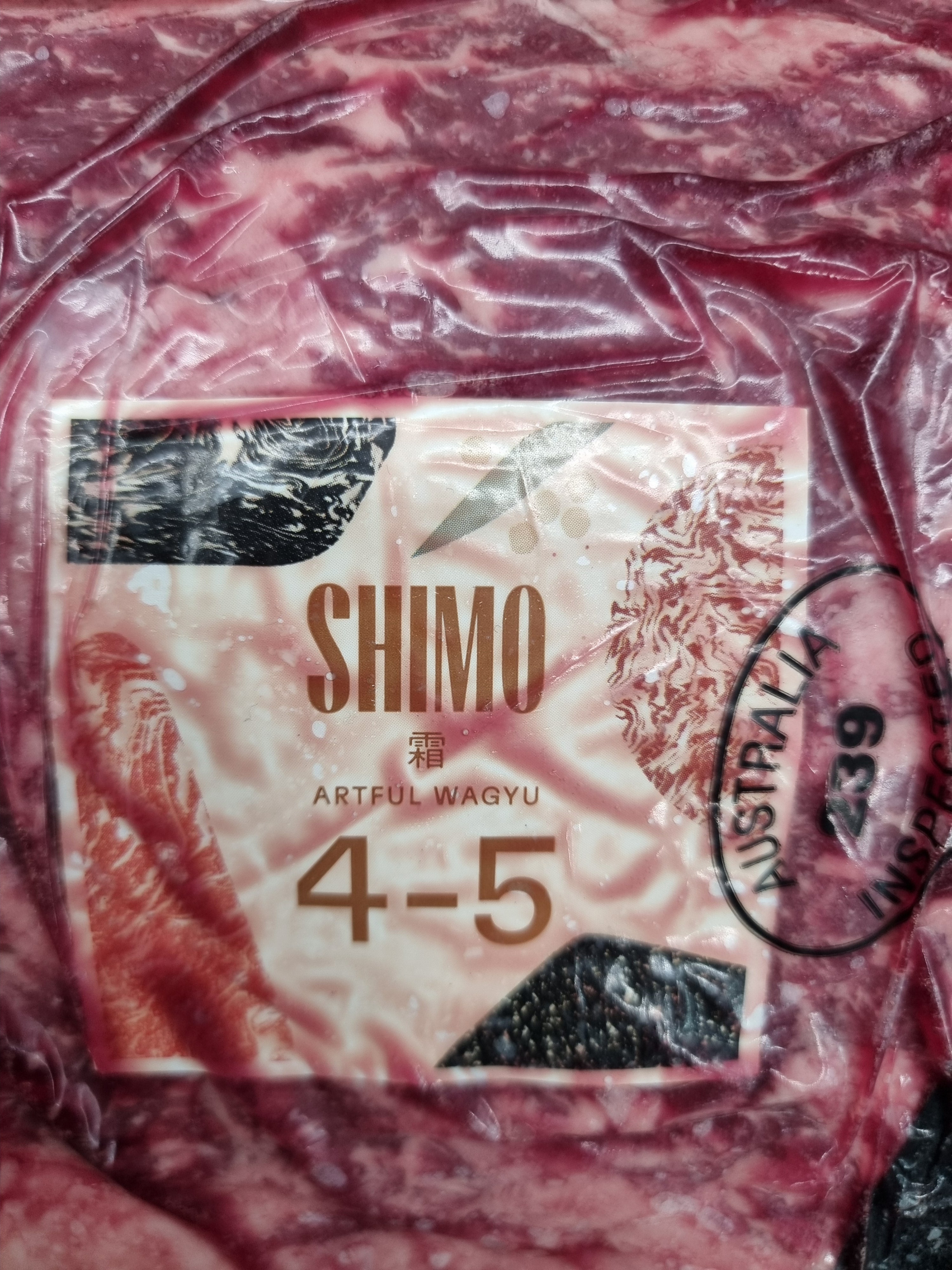 Shimo Wagyu Porterhouse MB 4-5+ $71/kg