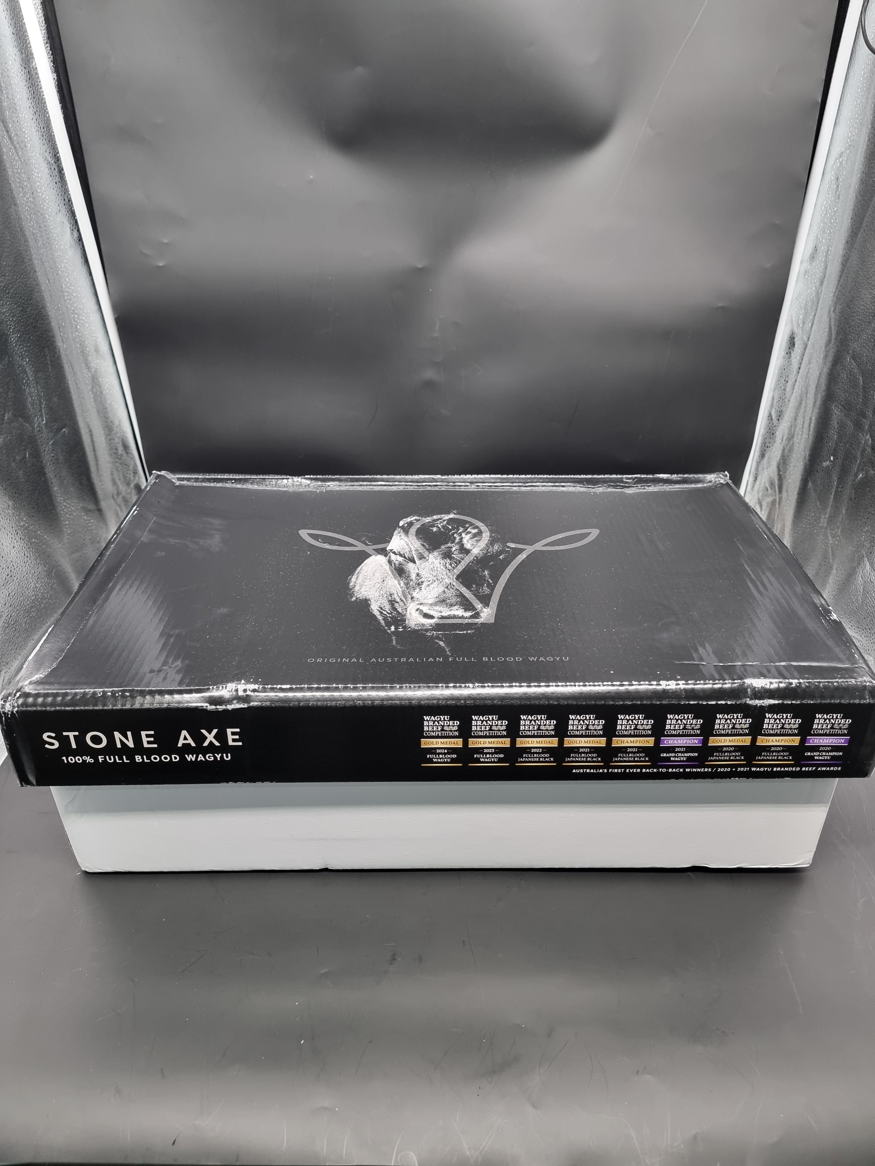 Stone Axe Full Blood Wagyu Brisket (MB 8–9+) $31/kg