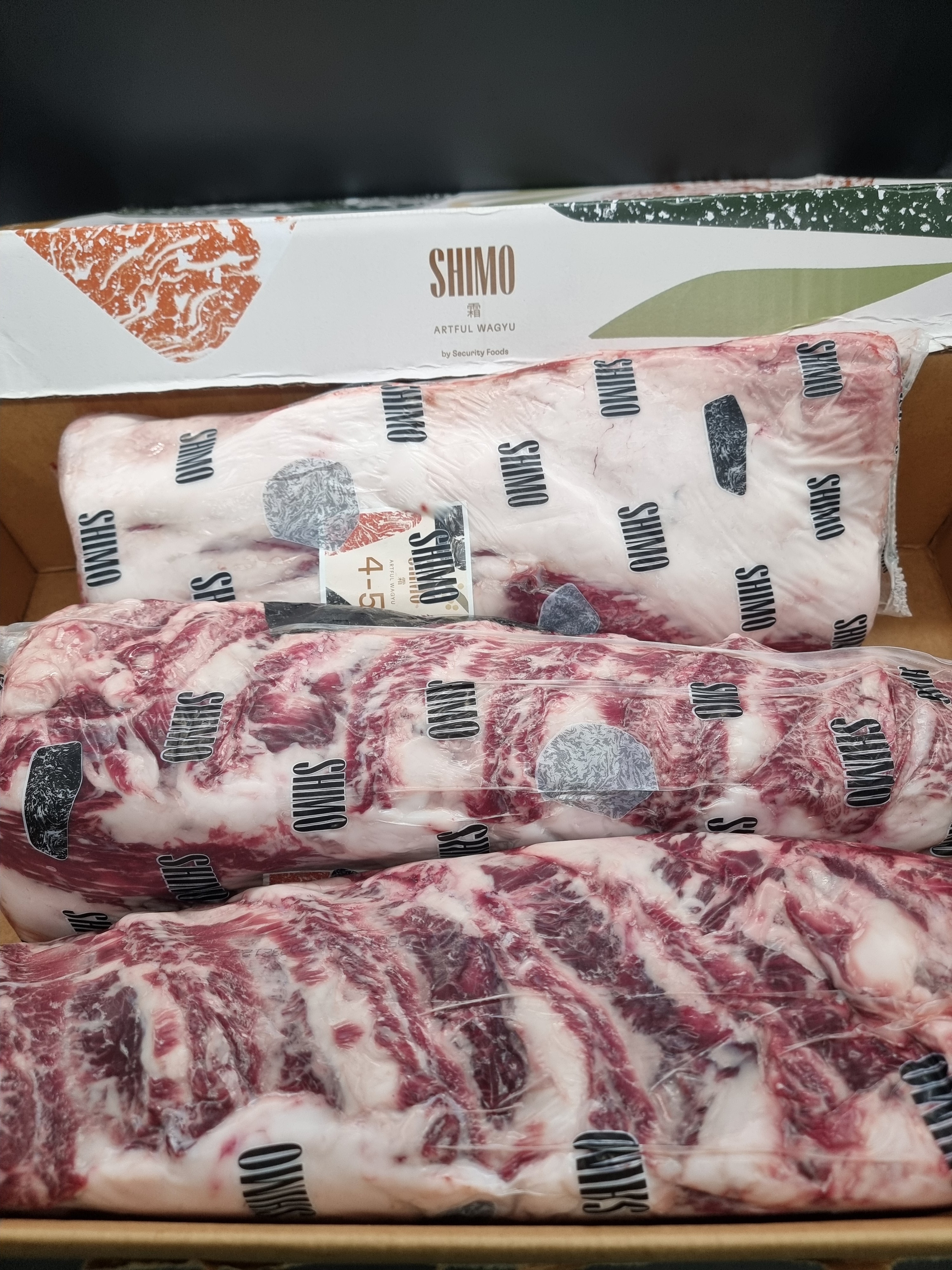 Shimo Wagyu Scotch Cube Roll MB 4-5+ $77/kg