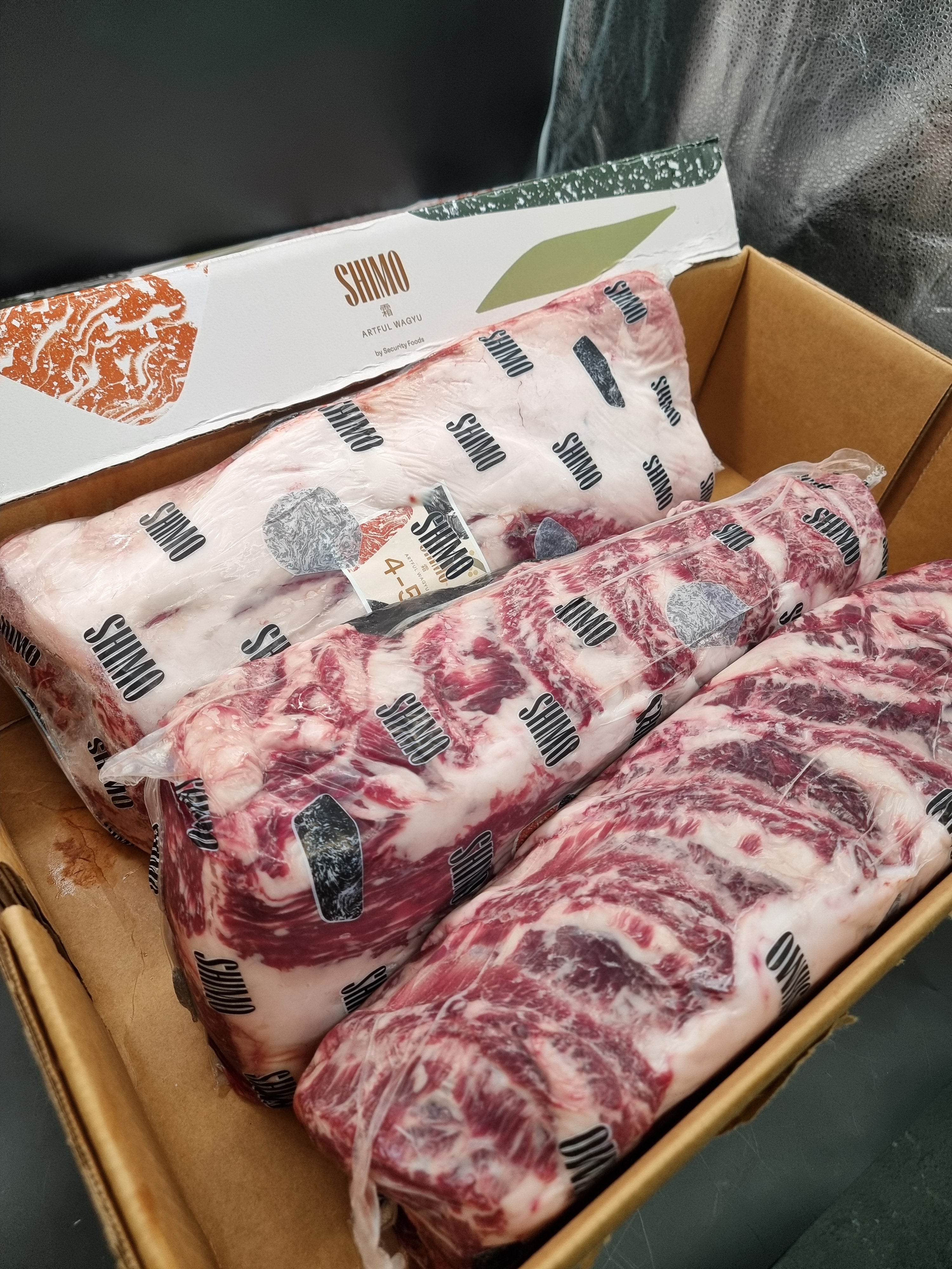 Shimo Wagyu Scotch Cube Roll MB 4-5+ $77/kg