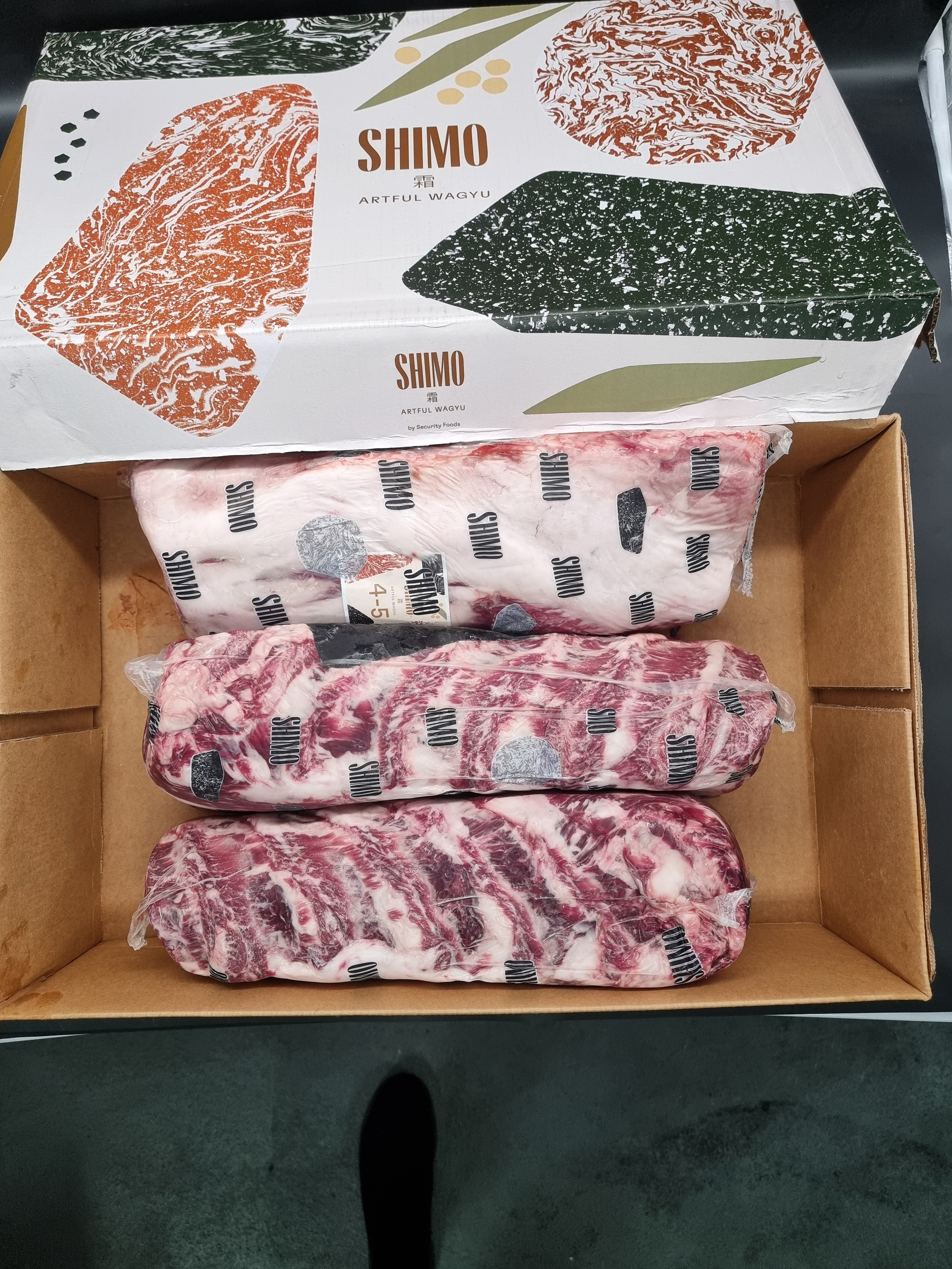 Shimo Wagyu Scotch Cube Roll MB 4-5+ $77/kg