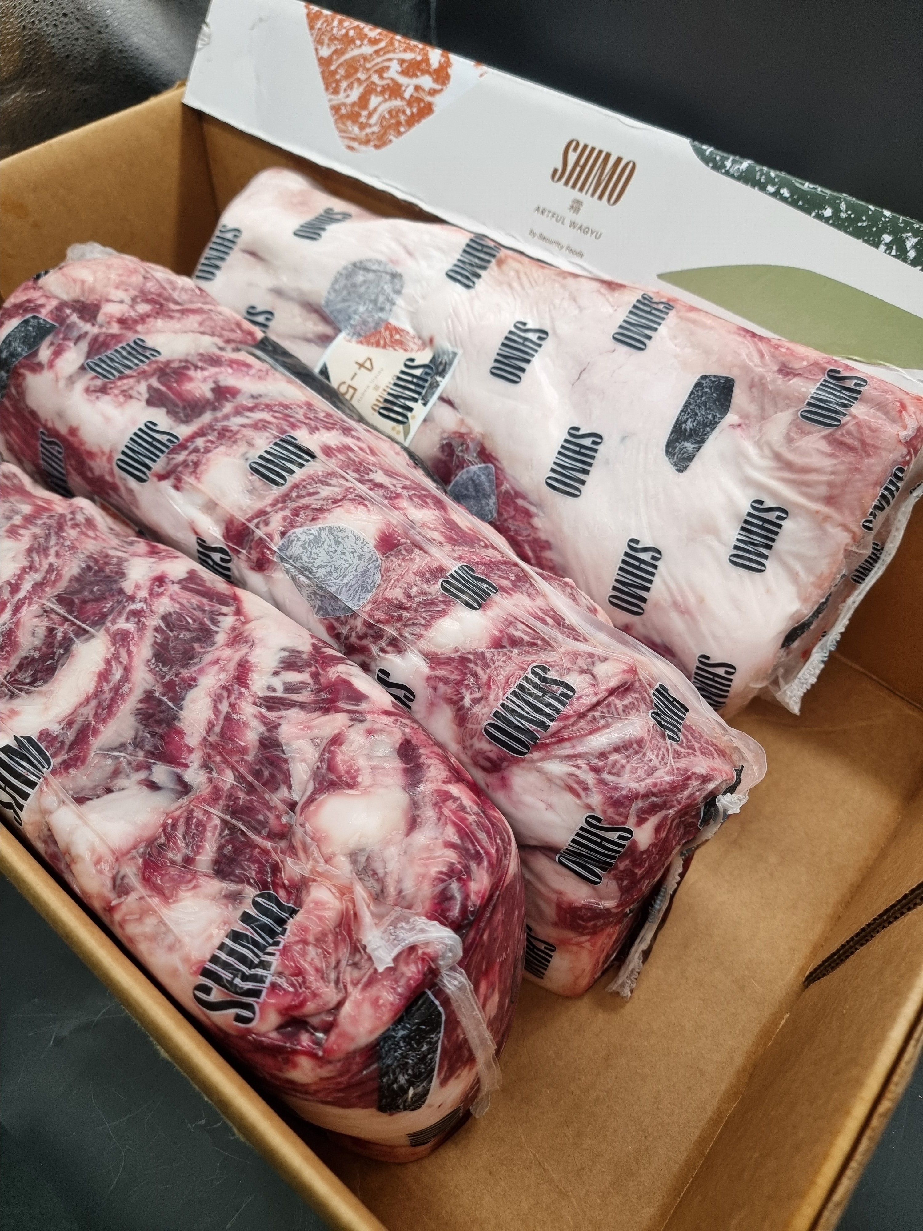 Shimo Wagyu Scotch Cube Roll MB 4-5+ $77/kg
