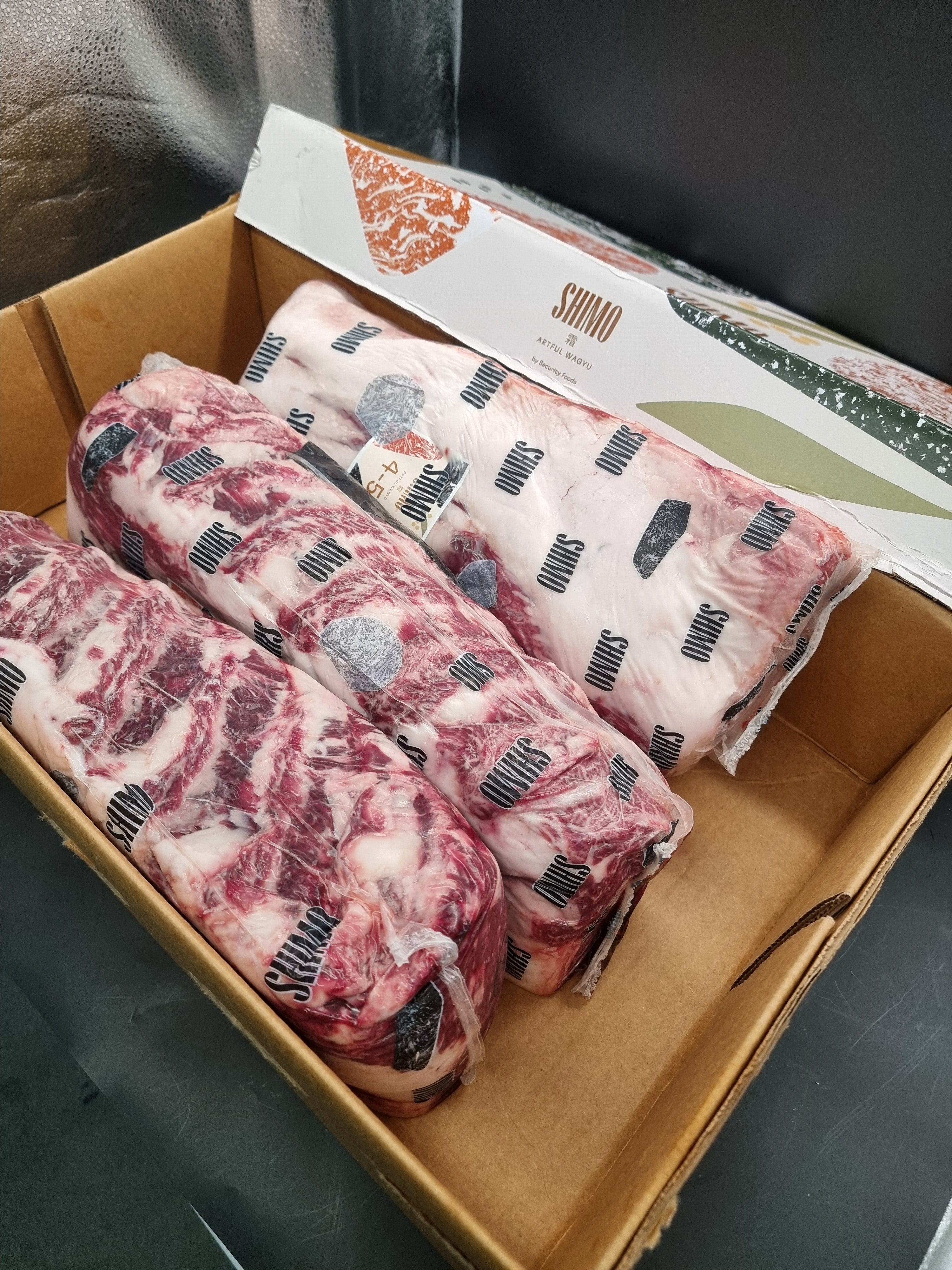 Shimo Wagyu Scotch Cube Roll MB 4-5+ $77/kg