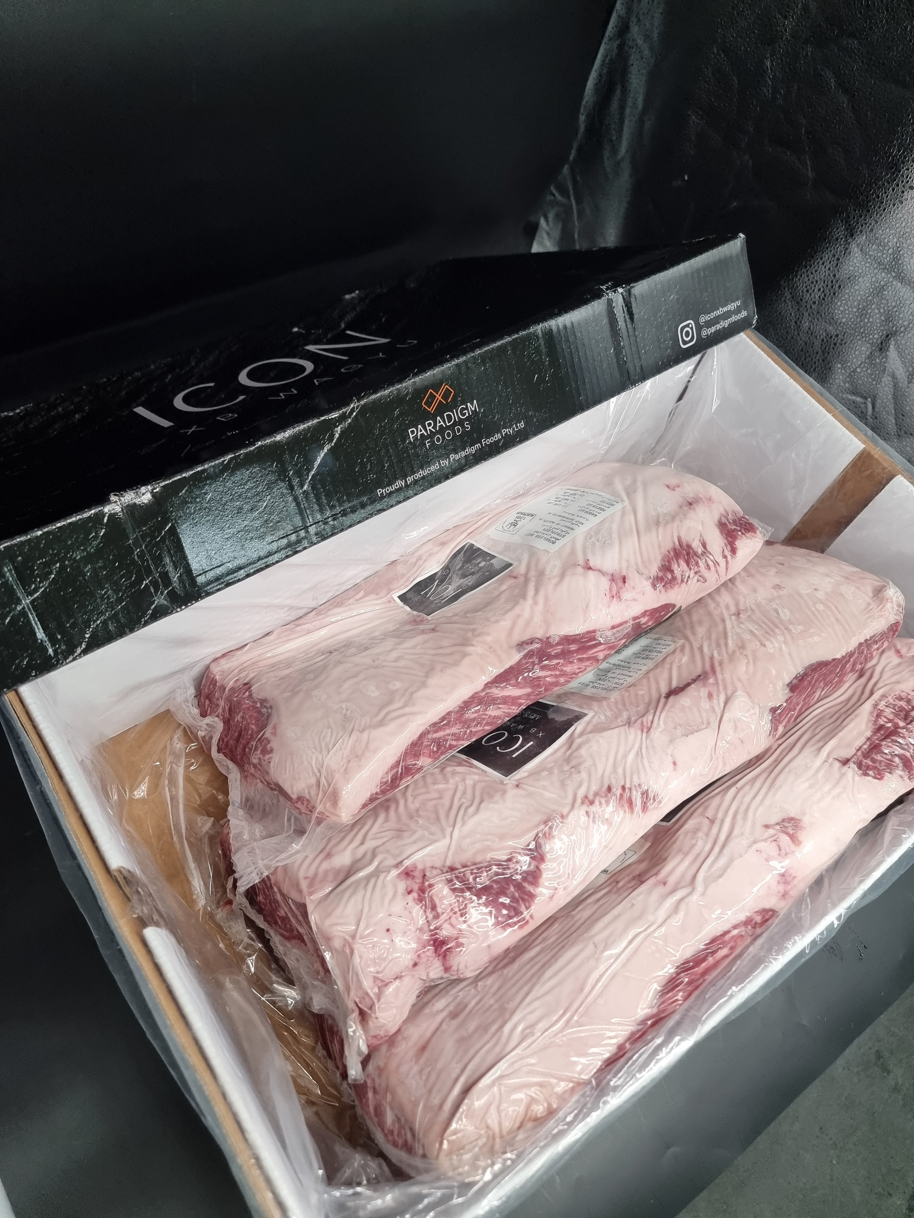 ICON XB Grain Fed F1 Wagyu MB-8-9 Porterhouse $99/kg