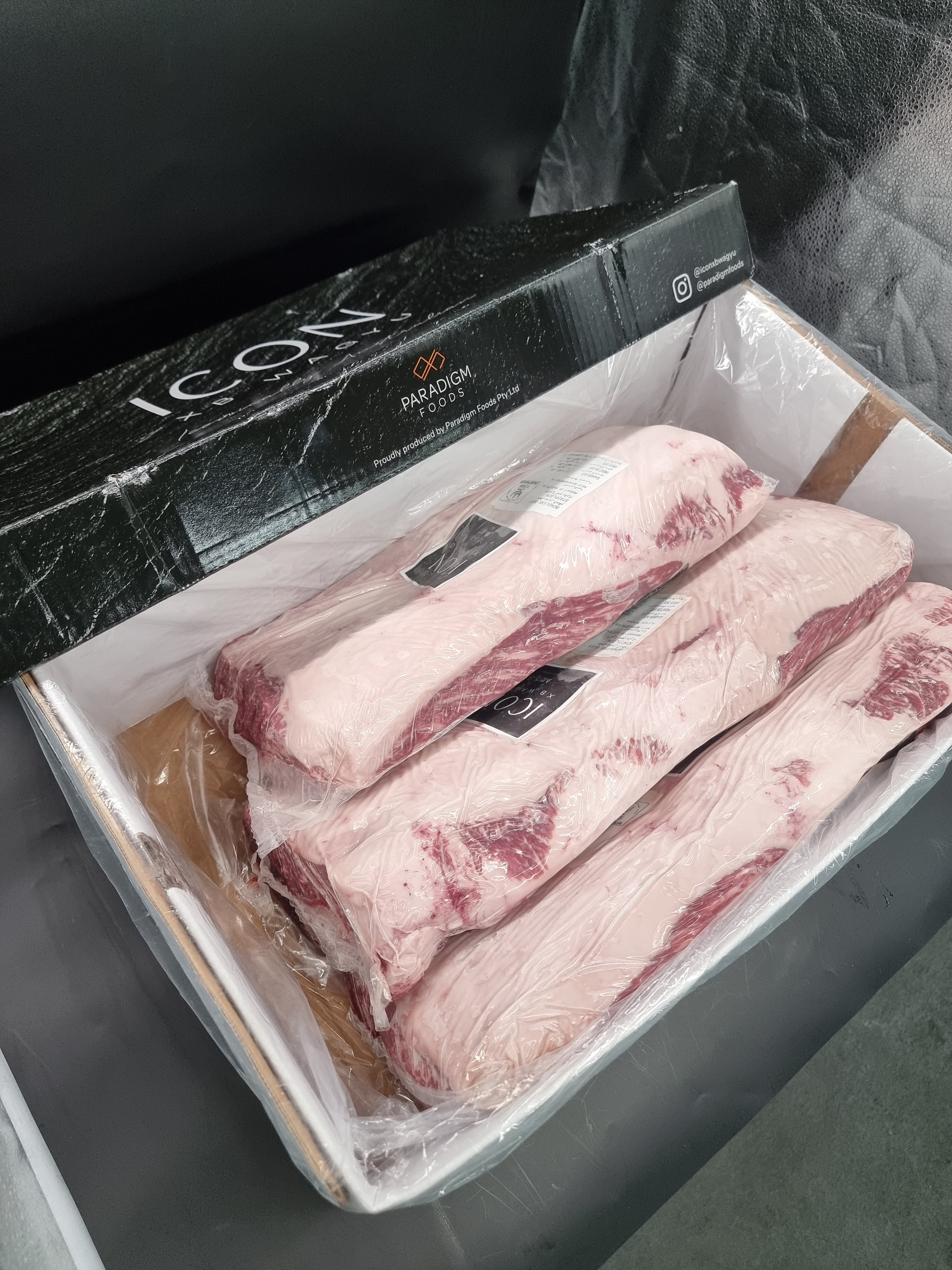 ICON XB Grain Fed F1 Wagyu MB-8-9 Porterhouse $99/kg