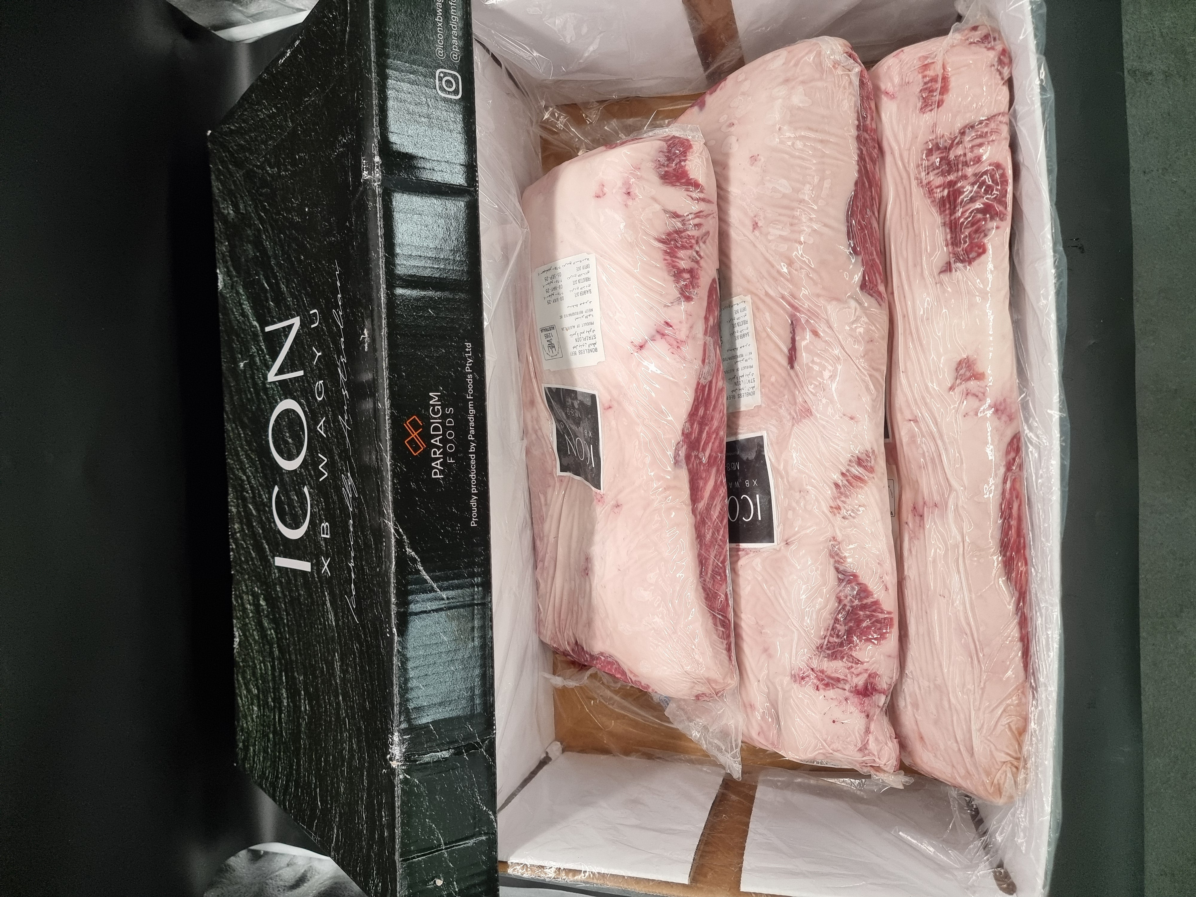 ICON XB Grain Fed F1 Wagyu MB-8-9 Porterhouse $99/kg