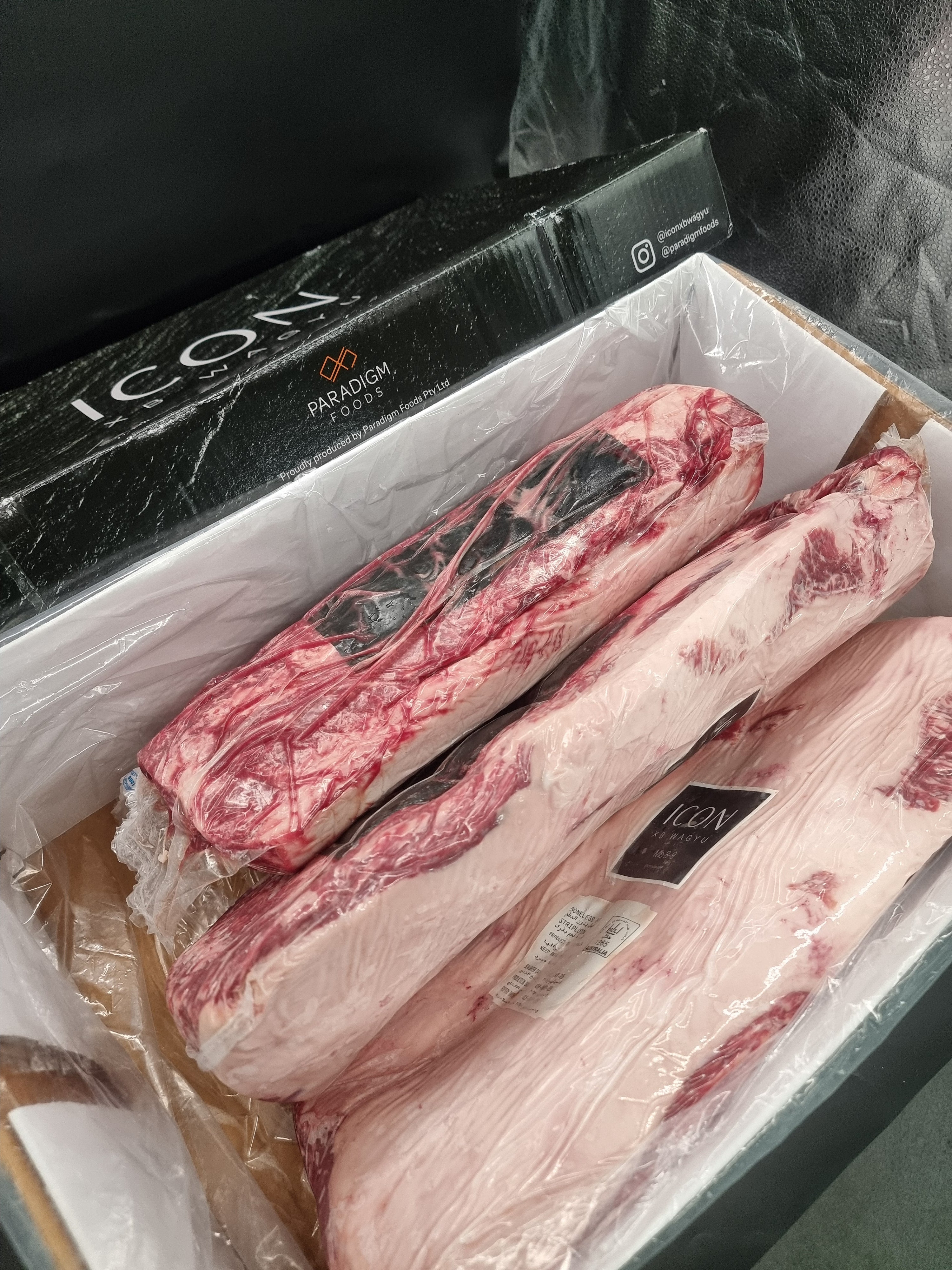 ICON XB Grain Fed F1 Wagyu MB-8-9 Porterhouse $99/kg