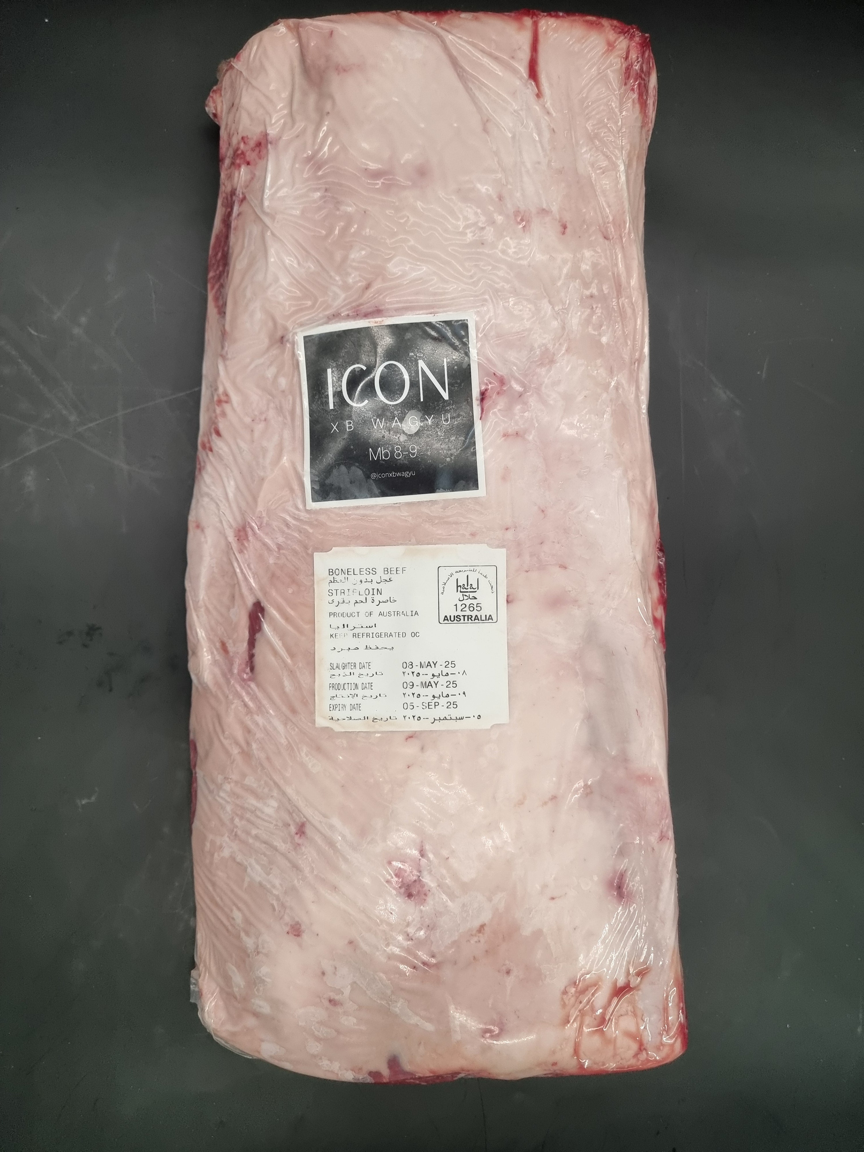 ICON XB Grain Fed F1 Wagyu MB-8-9 Porterhouse $99/kg