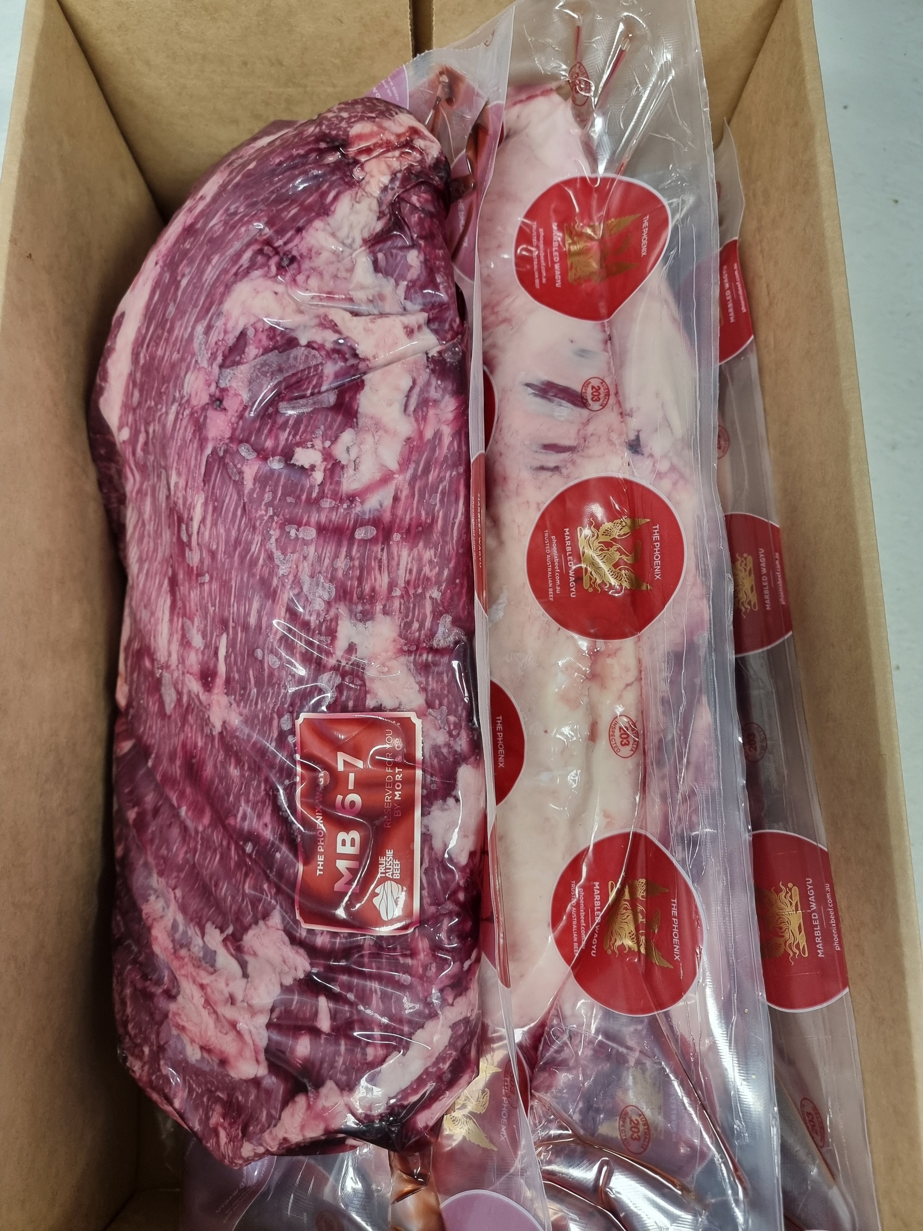 PE BRISKET WAGYU MB6-7-PHOENIX $29/kg (Mort & Co)