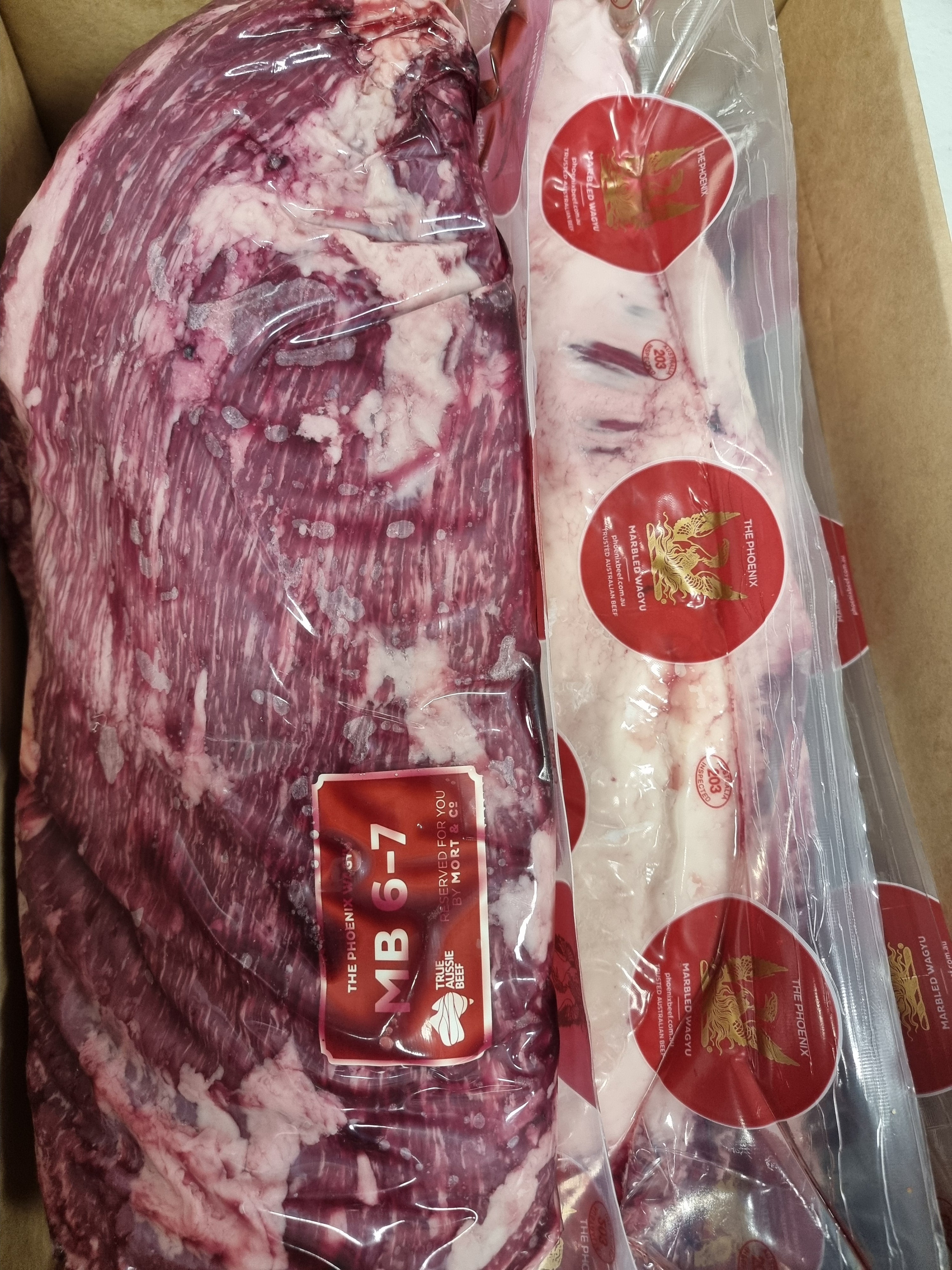PE BRISKET WAGYU MB6-7-PHOENIX $29/kg (Mort & Co)