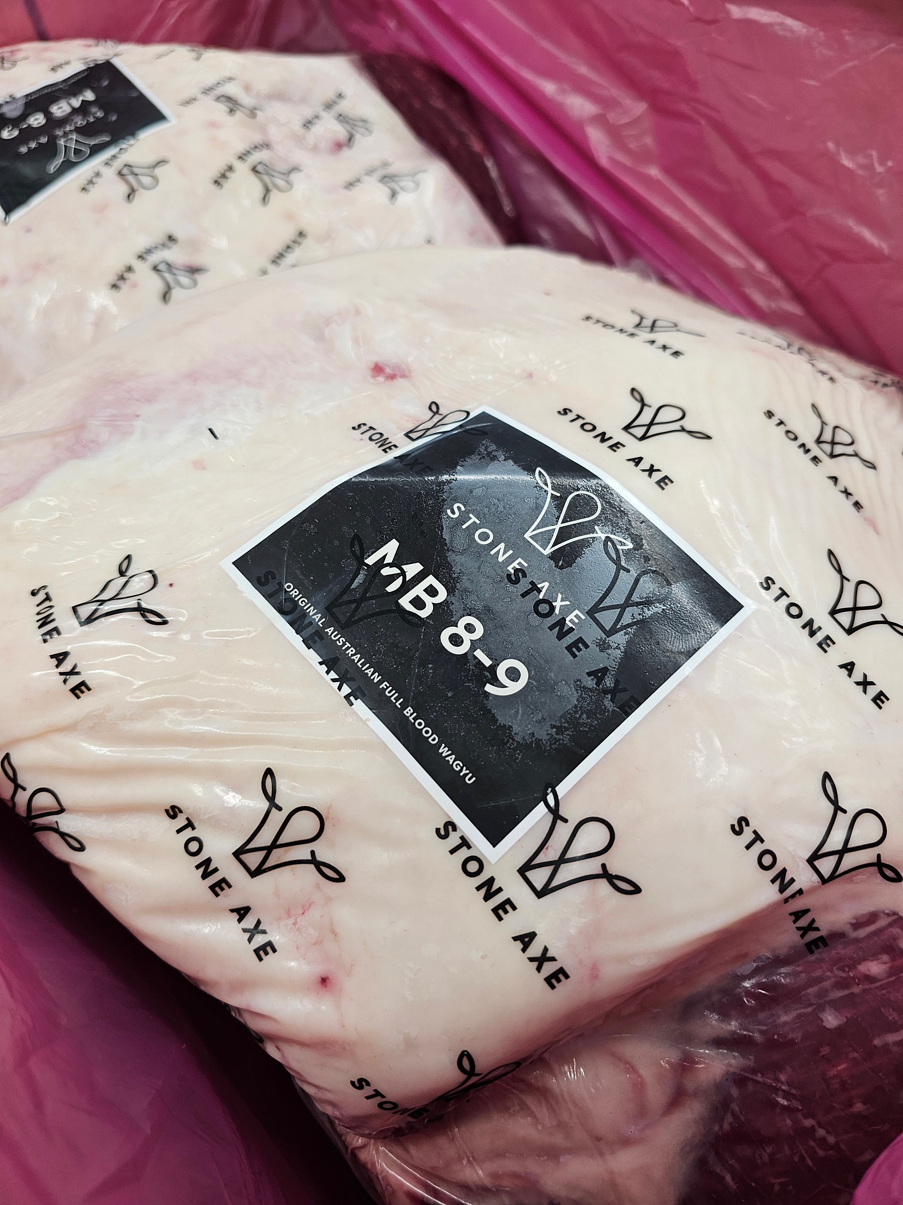 Stone Axe Fullblood Wagyu Beef D-Rump MB 8–9 – The Ultimate Wagyu Experience $52/kg