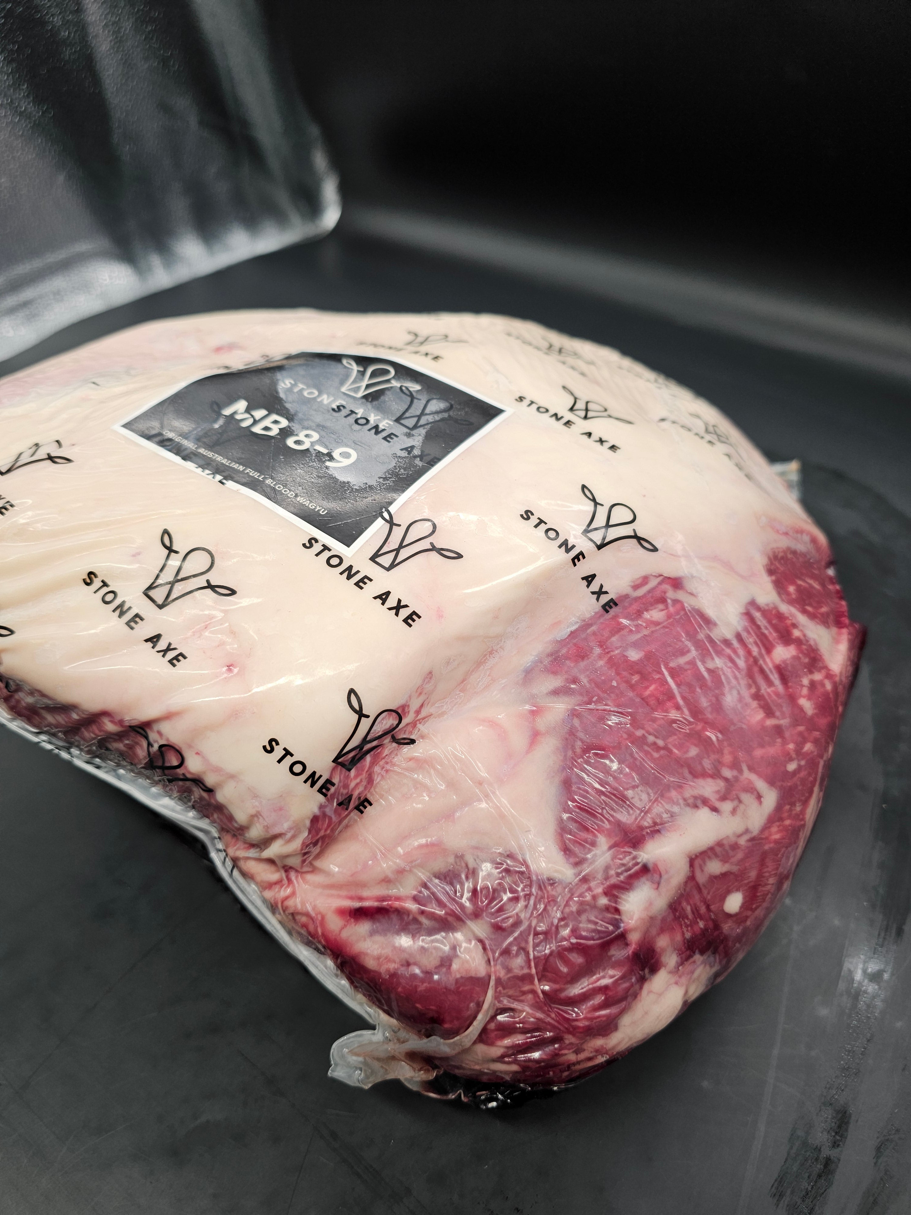 Stone Axe Fullblood Wagyu Beef D-Rump MB 8–9 – The Ultimate Wagyu Experience $52/kg
