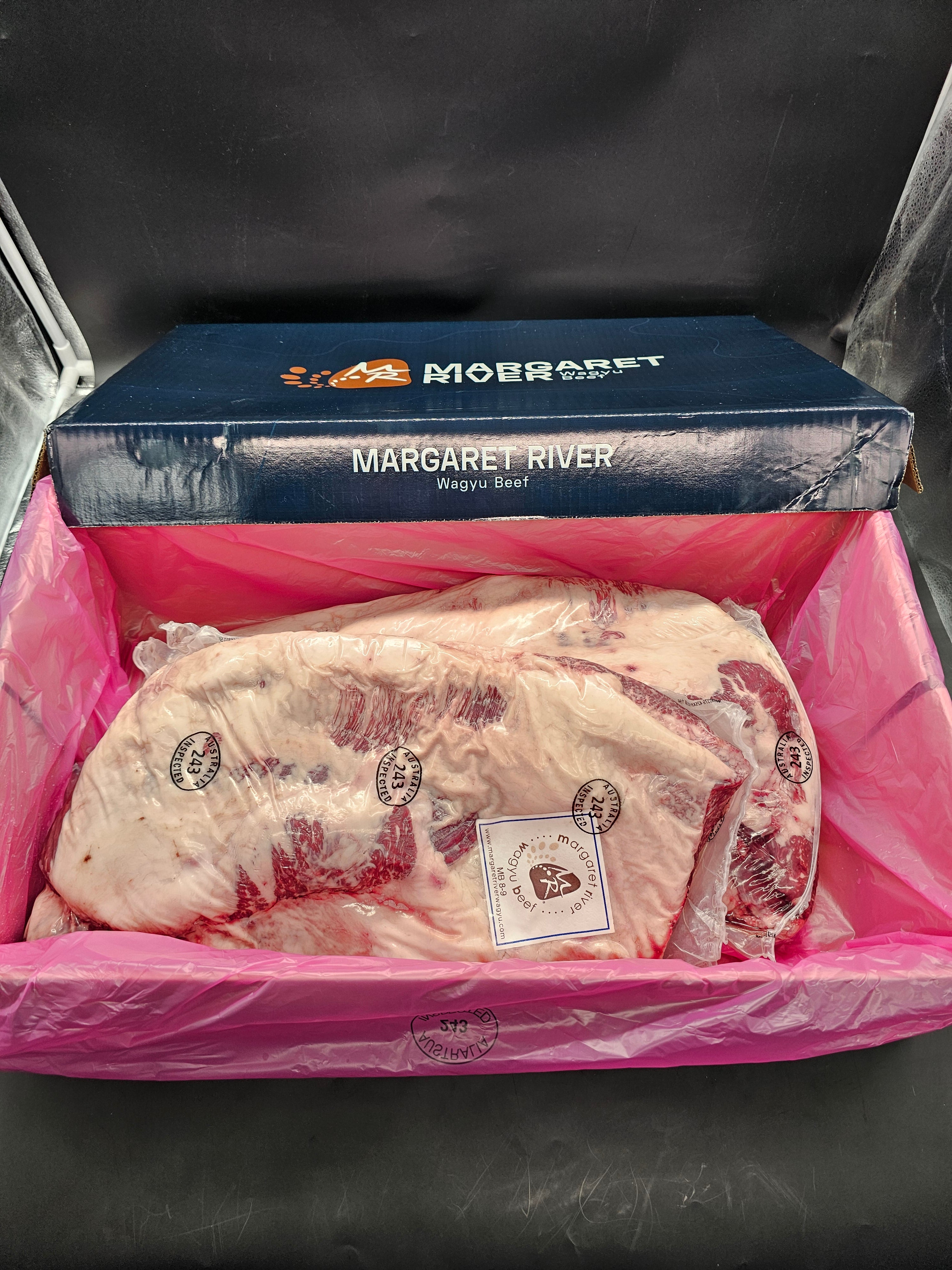 Margaret River Wagyu Boneless P/E Brisket (Deckle-Off) MB 8–9 $29.50 KG