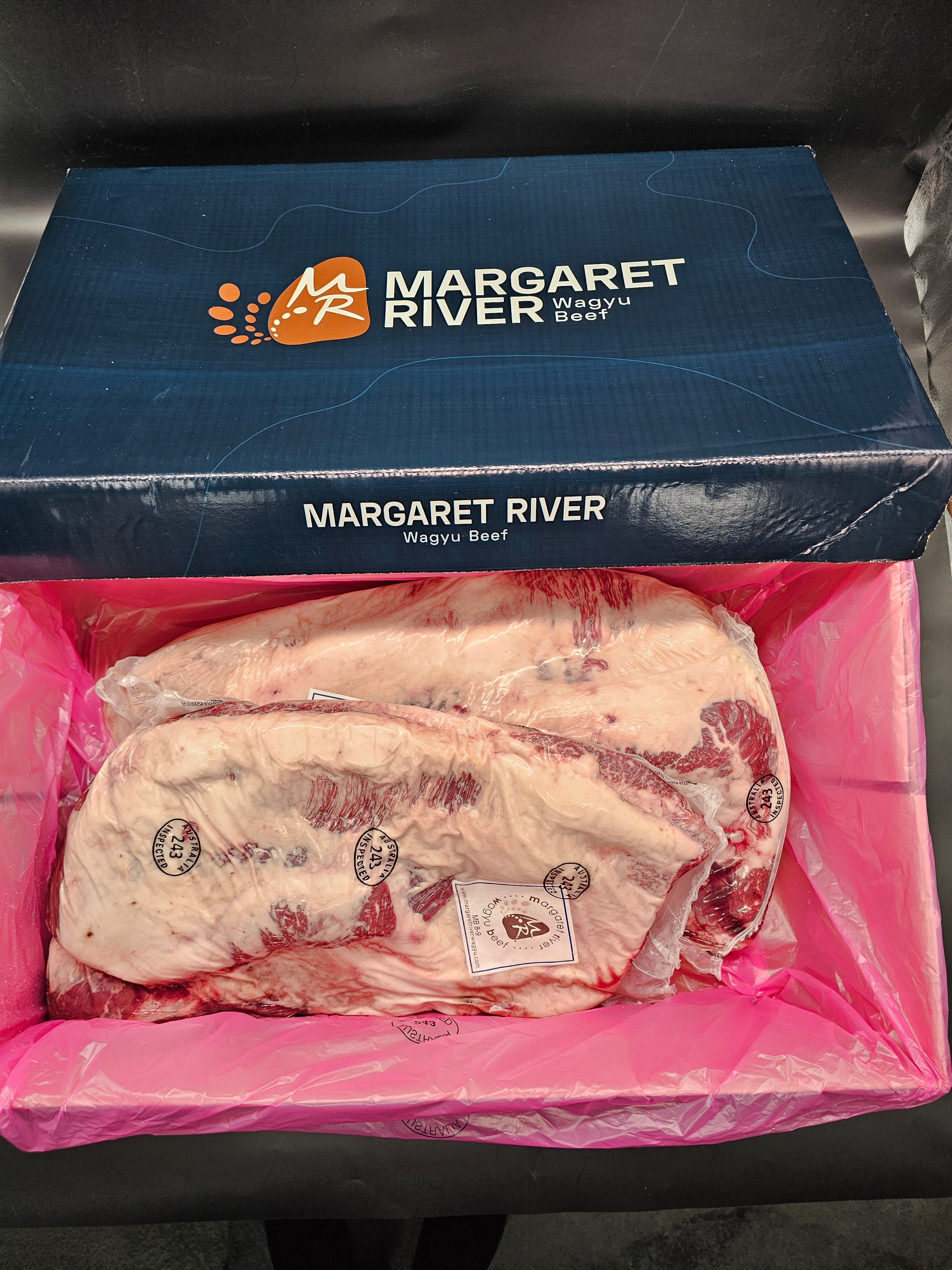 Margaret River Wagyu Boneless P/E Brisket (Deckle-Off) MB 8–9 $29.50 KG